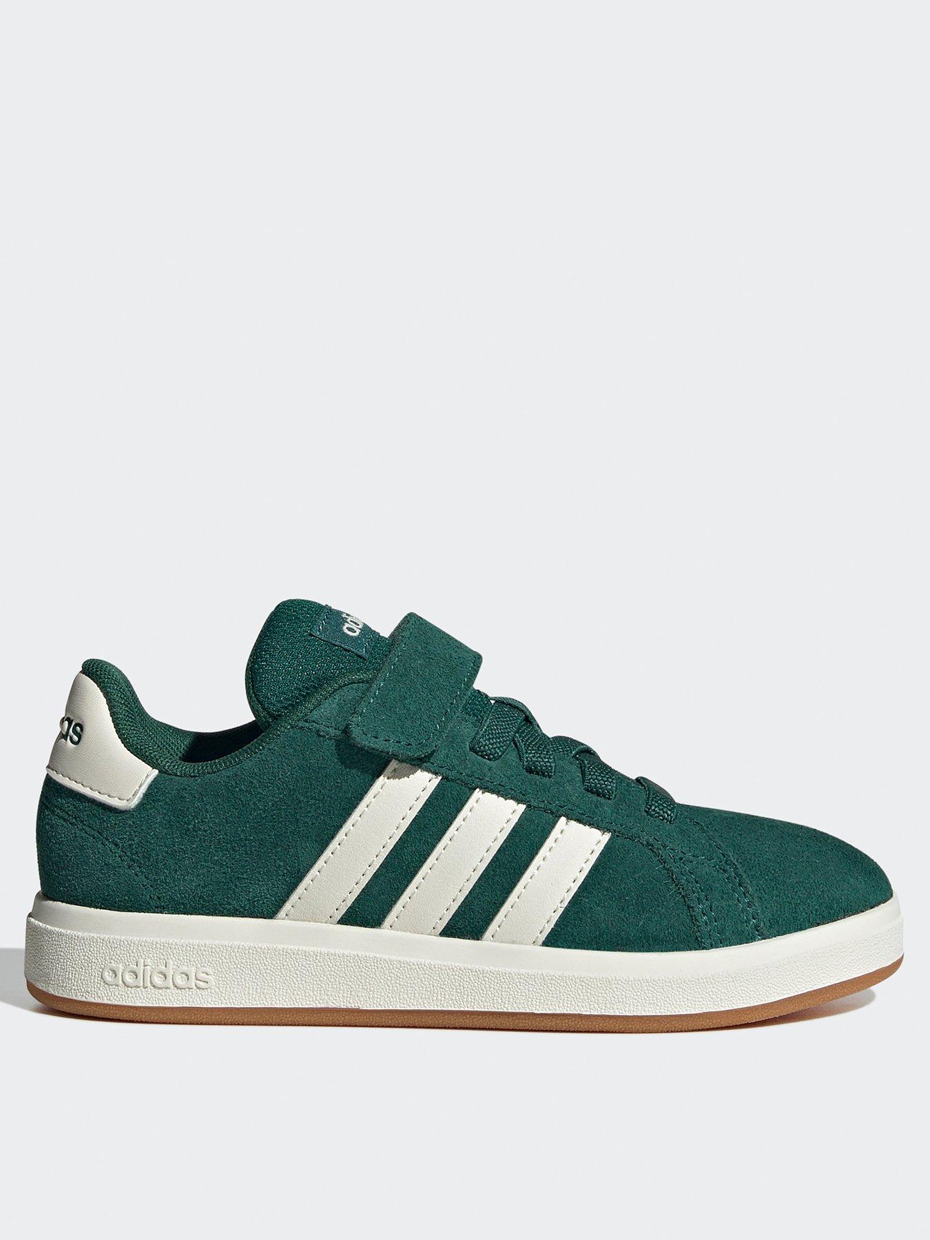  image of adidas-sportswear-kids-unisex-grand-court-00s-shoes-kids-green