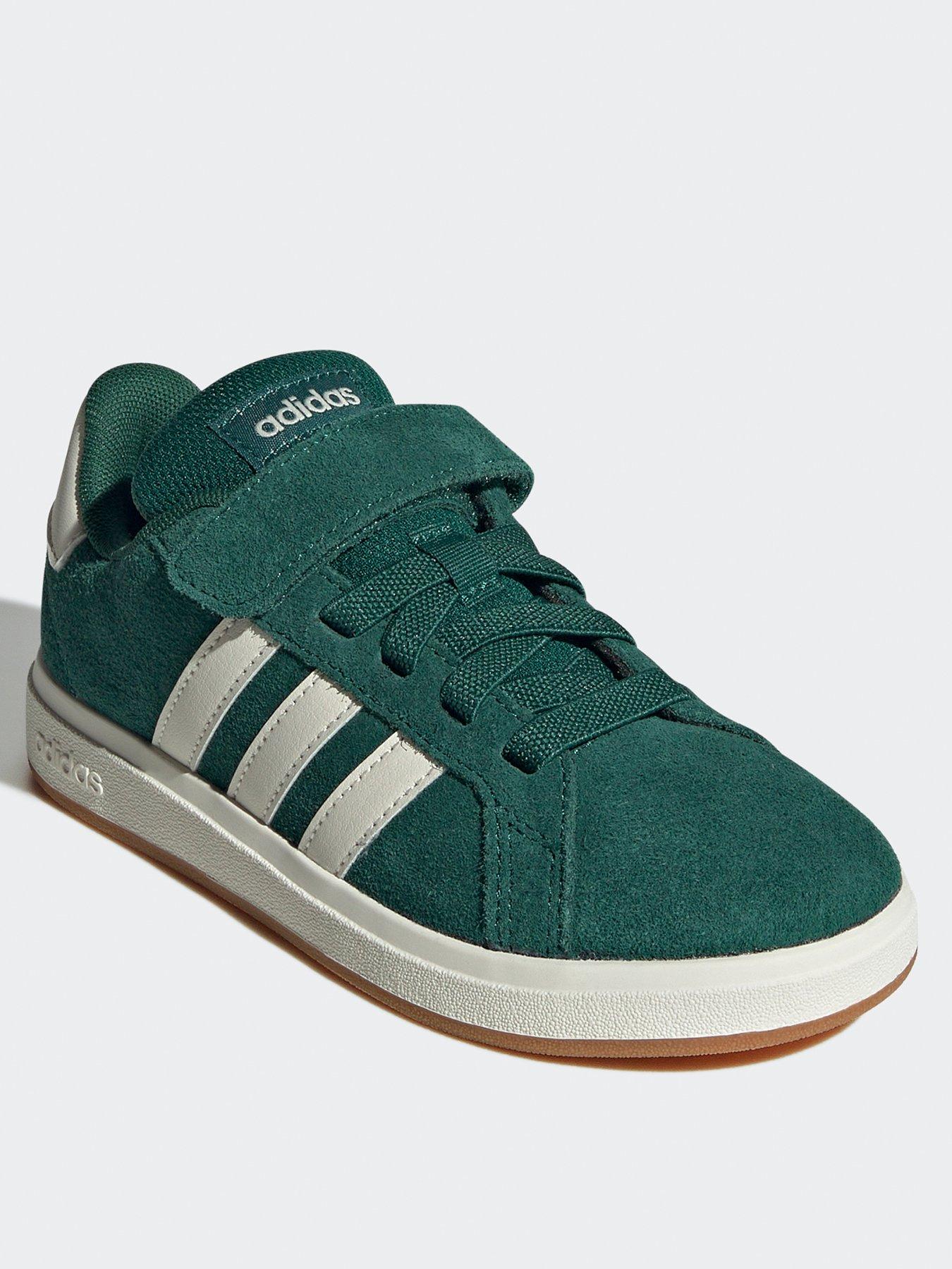  image of adidas-sportswear-kids-unisex-grand-court-00s-shoes-kids-green
