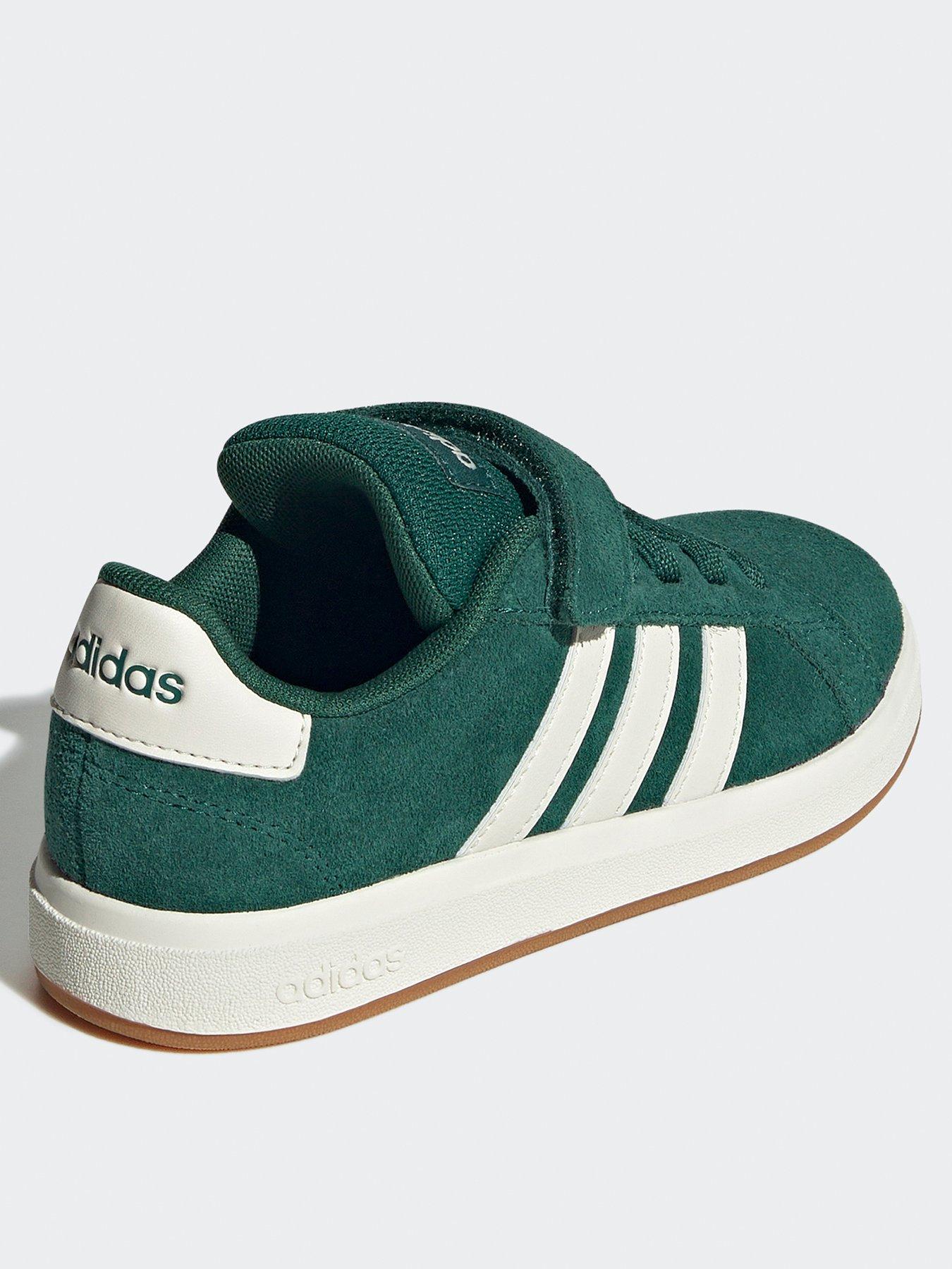 image of adidas-sportswear-kids-unisex-grand-court-00s-shoes-kids-green
