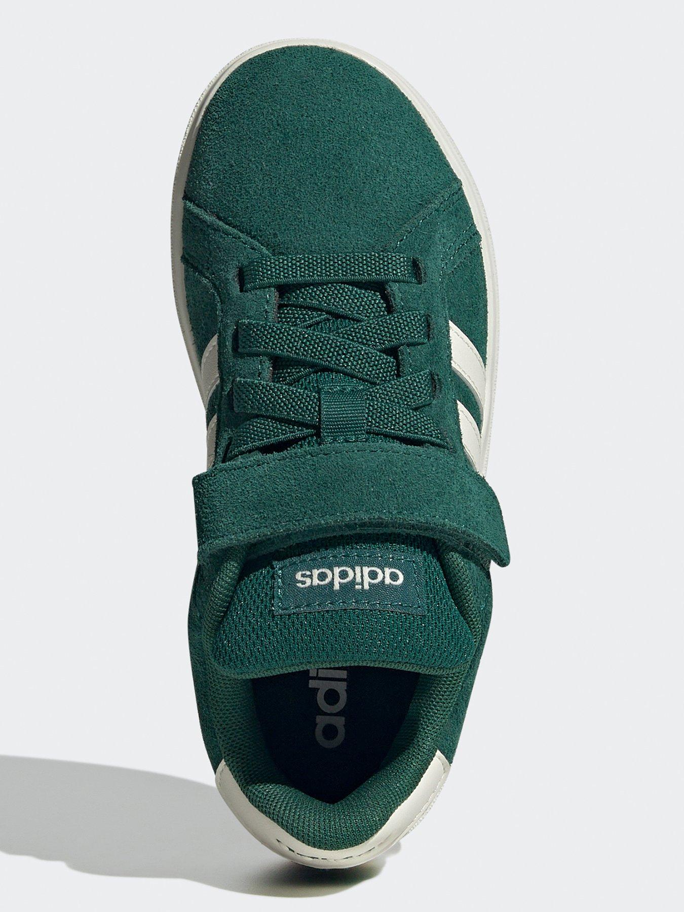  image of adidas-sportswear-kids-unisex-grand-court-00s-shoes-kids-green