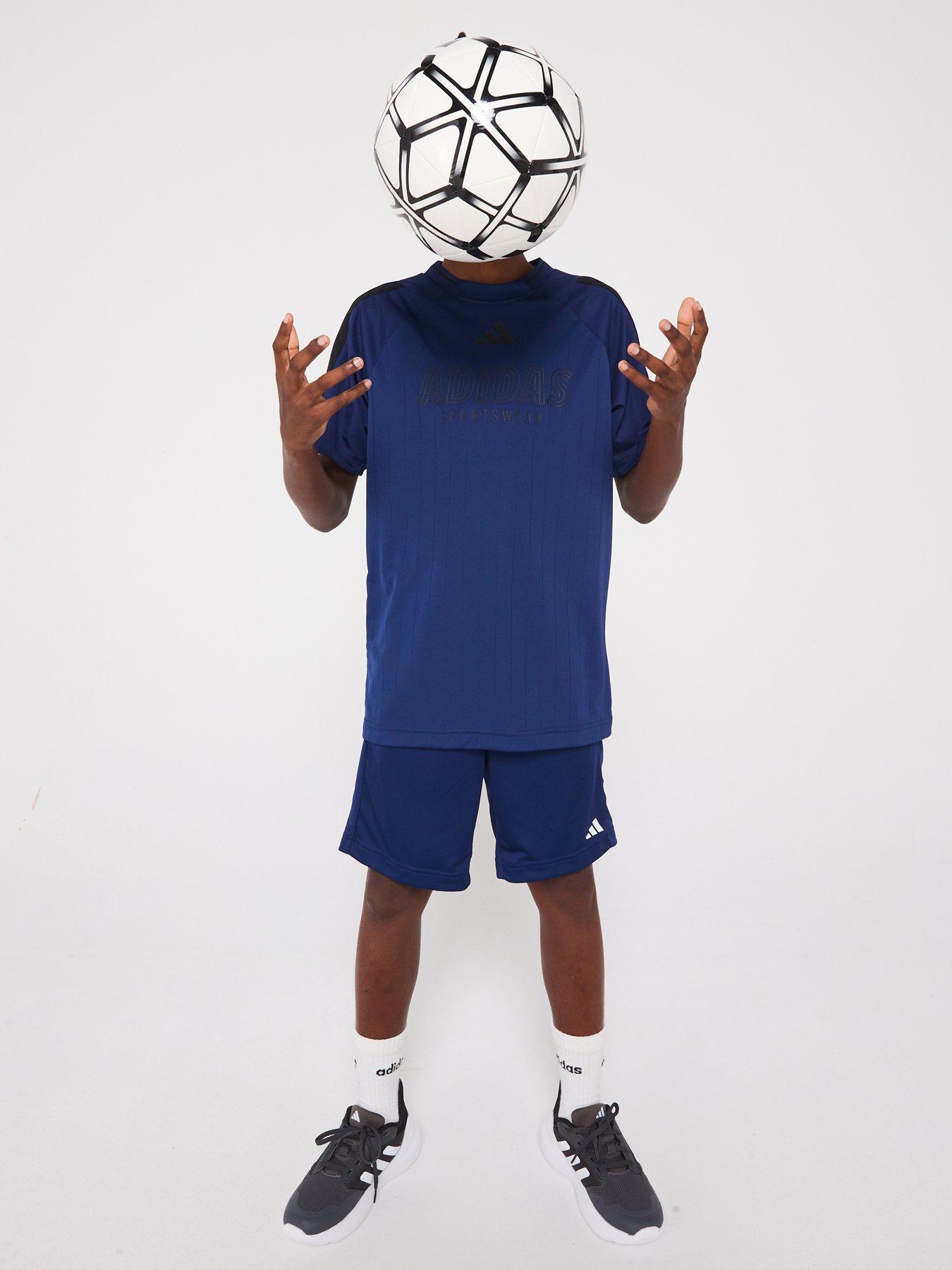  image of adidas-sportswear-junior-boys-house-of-tiro-t-shirt-blue