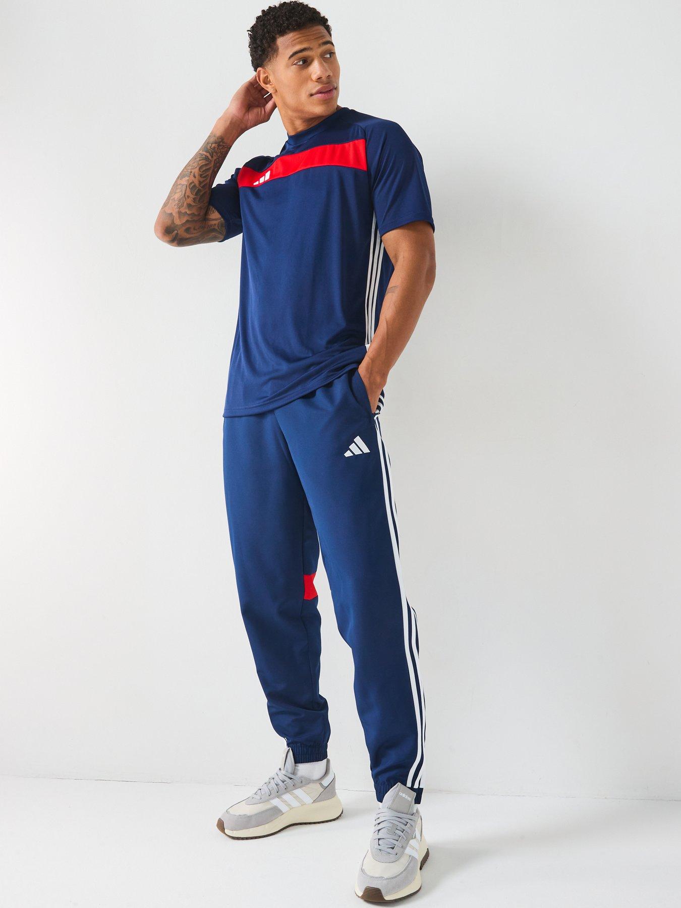  image of adidas-mens-tiro-essentials-tee-navy