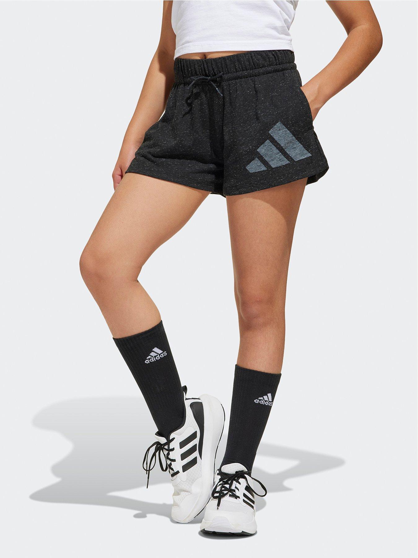 adidas-sportswear-junior-girls-essentials-shorts-black