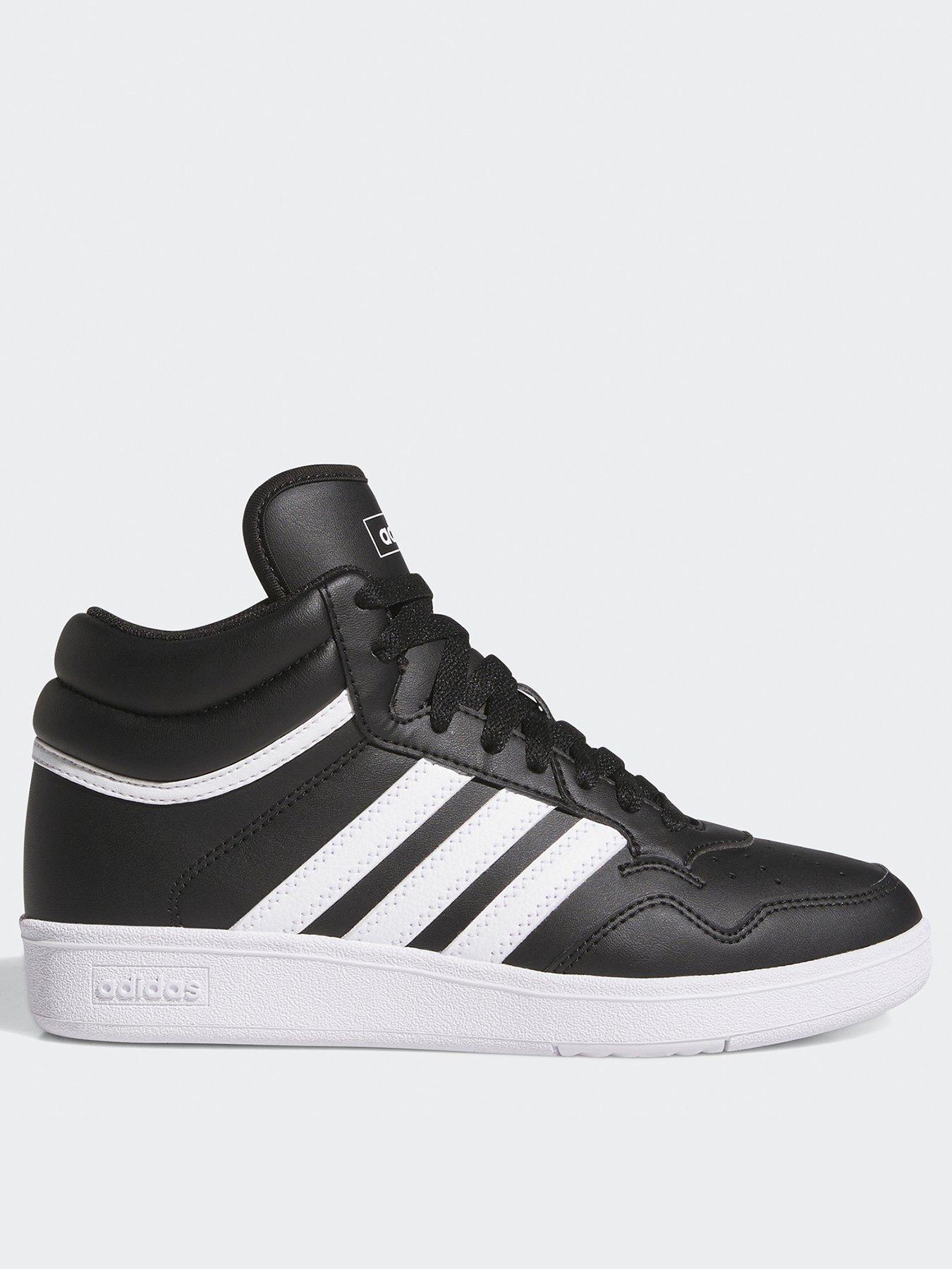 adidas-sportswear-junior-unisex-hoops-40-mid-shoes-kids-black