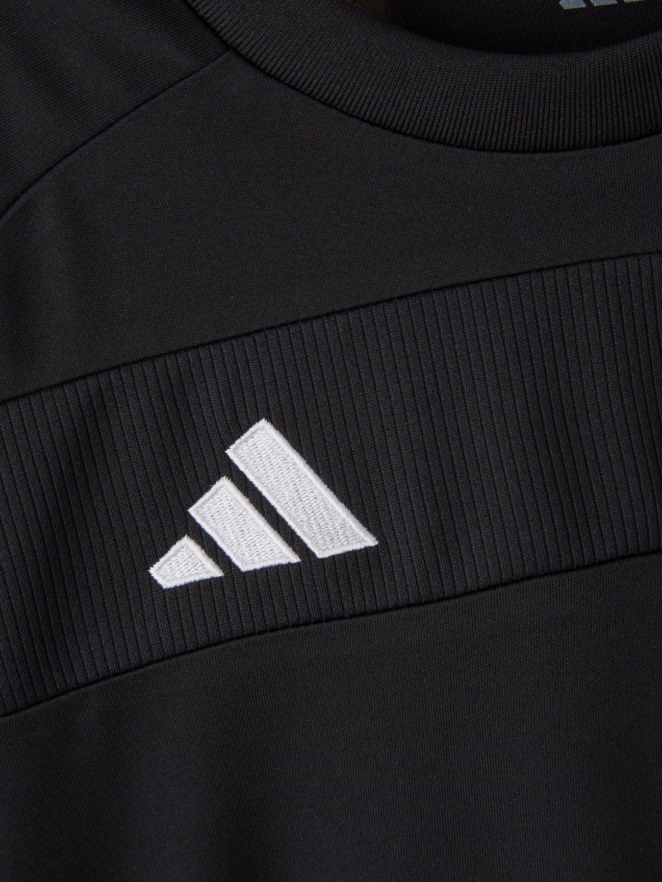  image of adidas-youth-tiro-essentials-tee-black