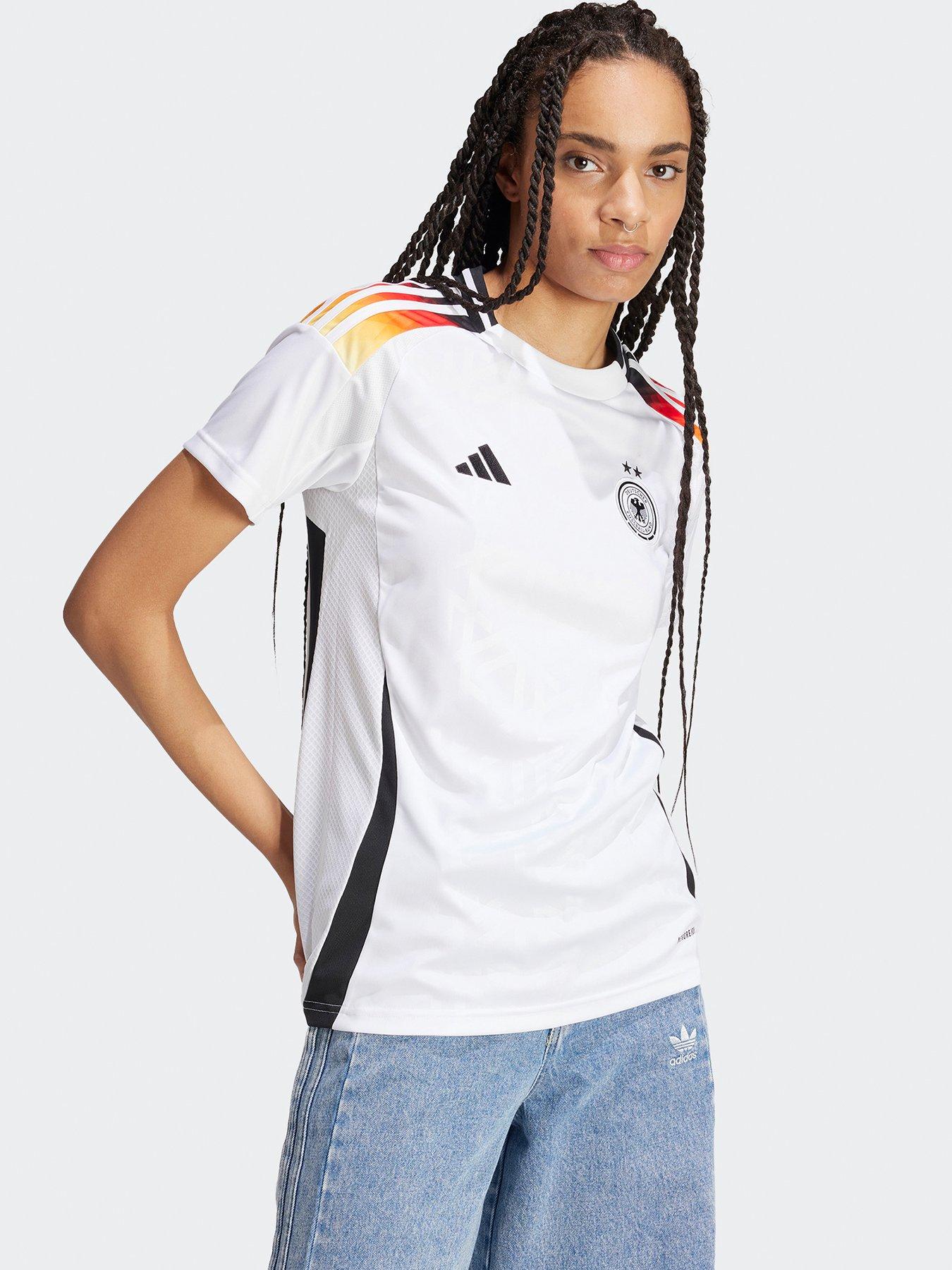 undefined Womens Germany 2025 Home Shirt - White