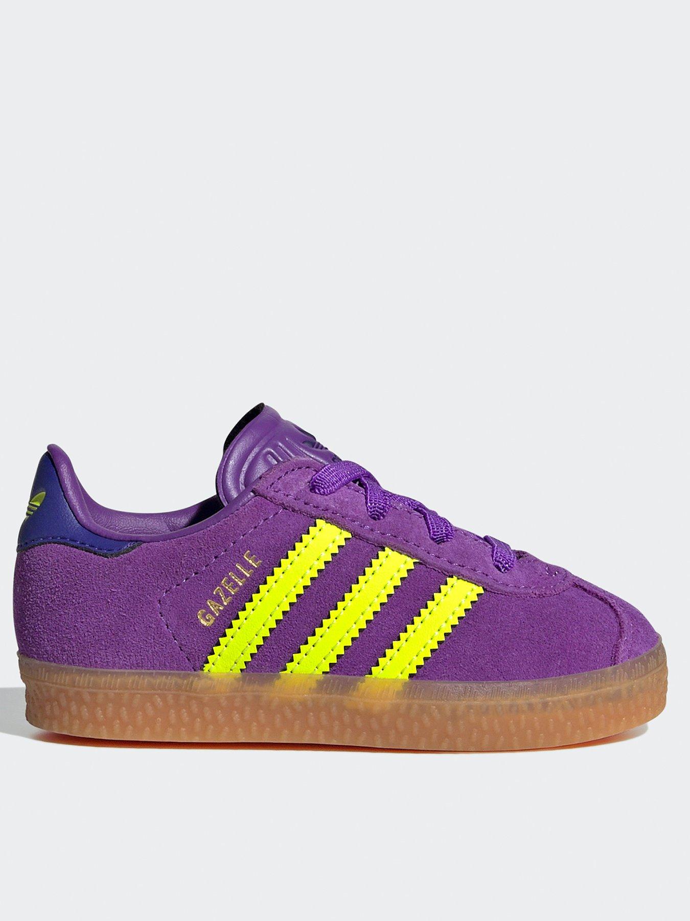 adidas-originals-infant-unisex-gazelle-comfort-closure-elastic-laces-shoes-kids-purple