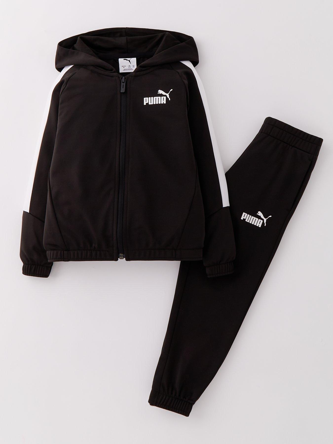 Image 1 of 4 of Puma Kids Boys Tracksuit - Black