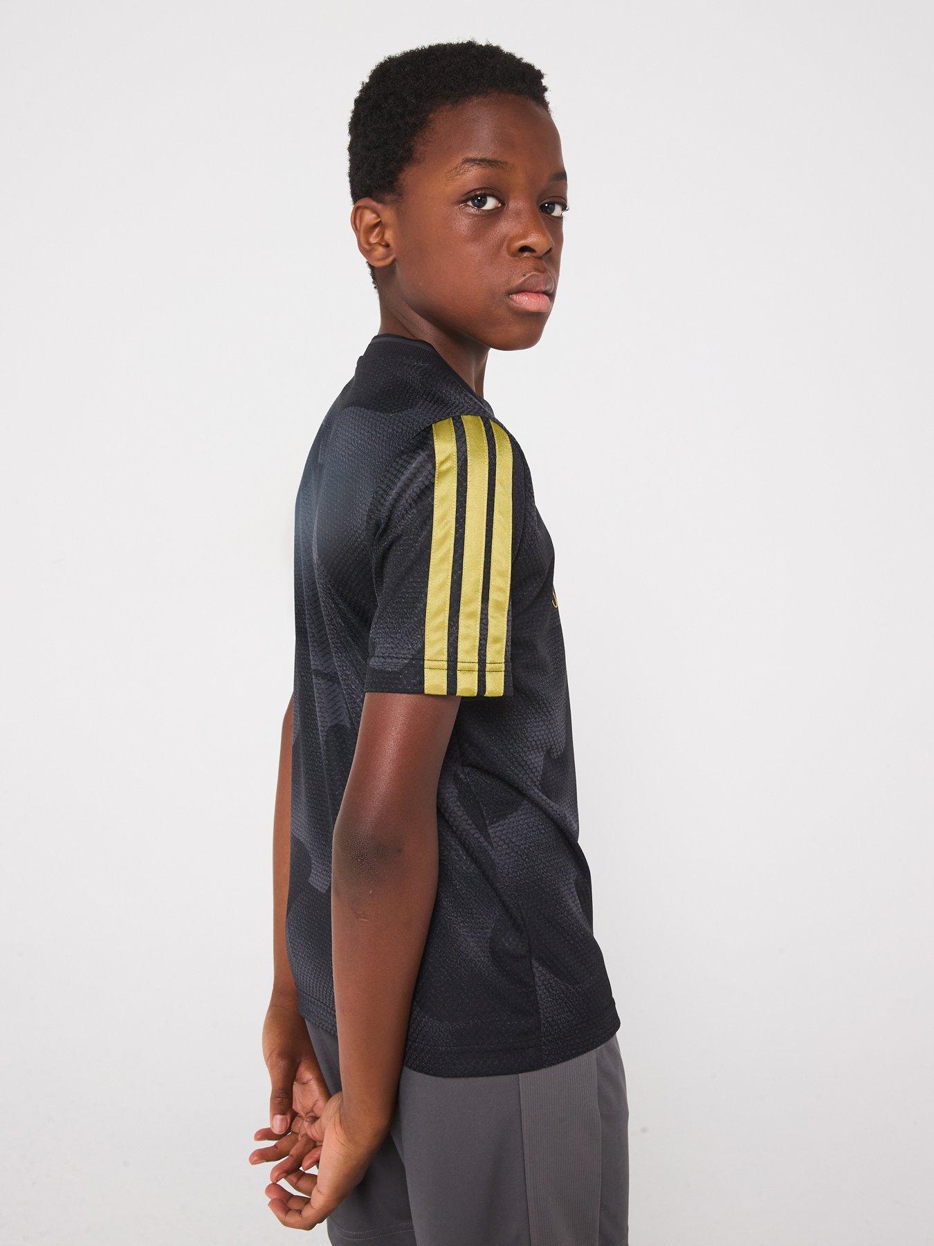 Image 2 of 6 of adidas Sportswear Junior Boys House Of Tiro Colors Of Football T-shirt Kids - Multicolour
