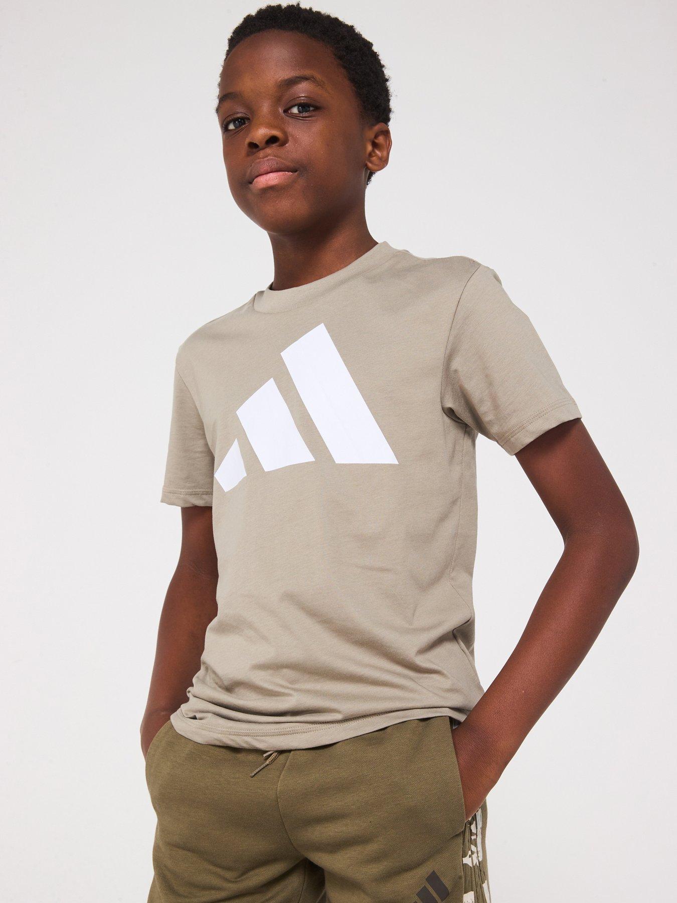 adidas-sportswear-junior-unisex-essentials-t-shirt-kids-beige