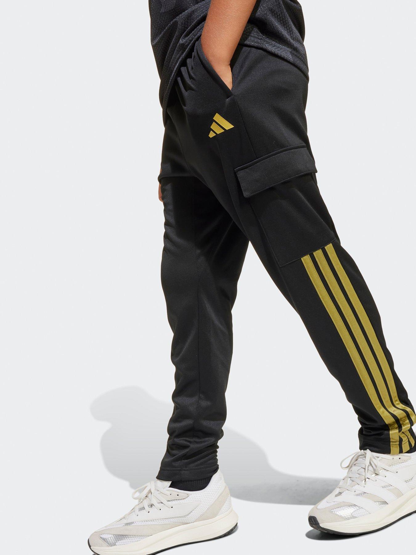  image of adidas-sportswear-junior-unisex-house-of-tiro-colors-of-football-cargo-joggers-kids-multicolour