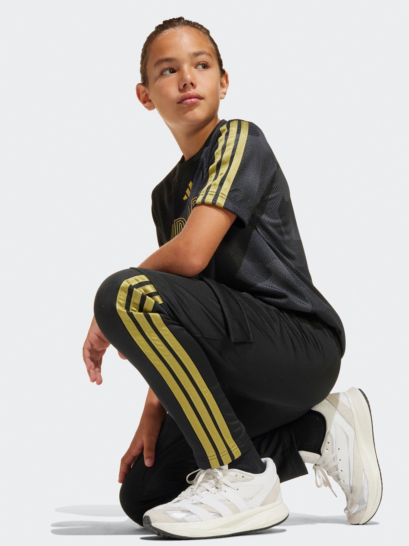  image of adidas-sportswear-junior-unisex-house-of-tiro-colors-of-football-cargo-joggers-kids-multicolour