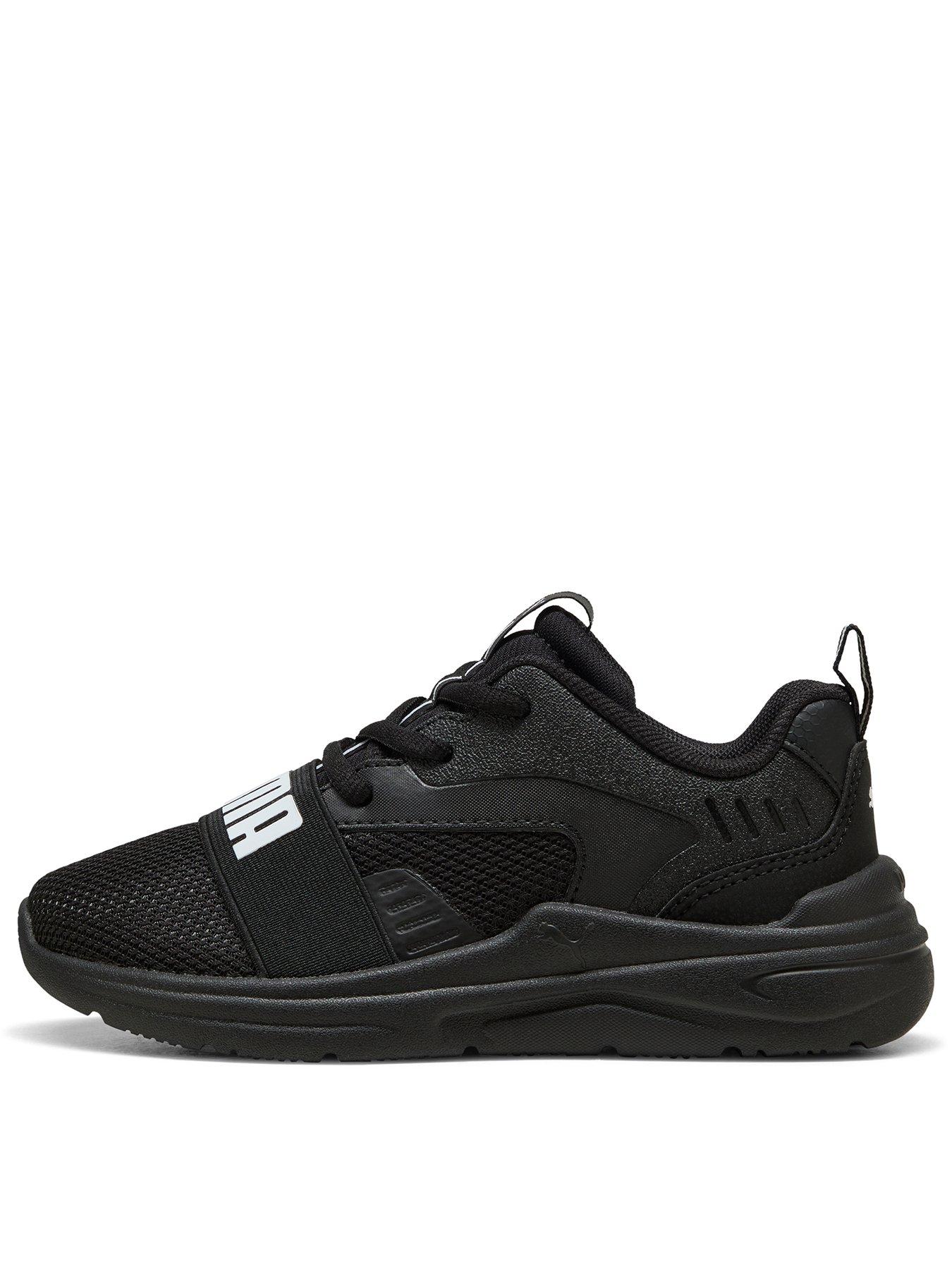 puma-kids-unisex-softride-wired-2-trainers-black