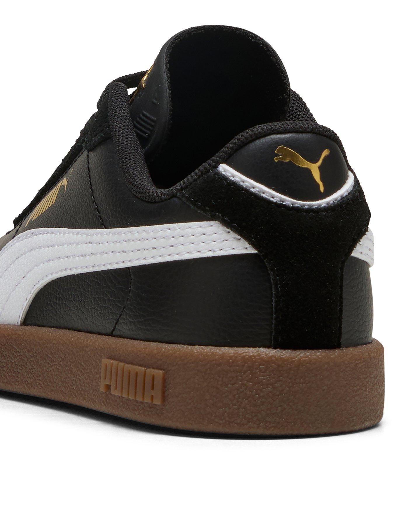  image of puma-kids-unisex-club-ii-era-trainers-black