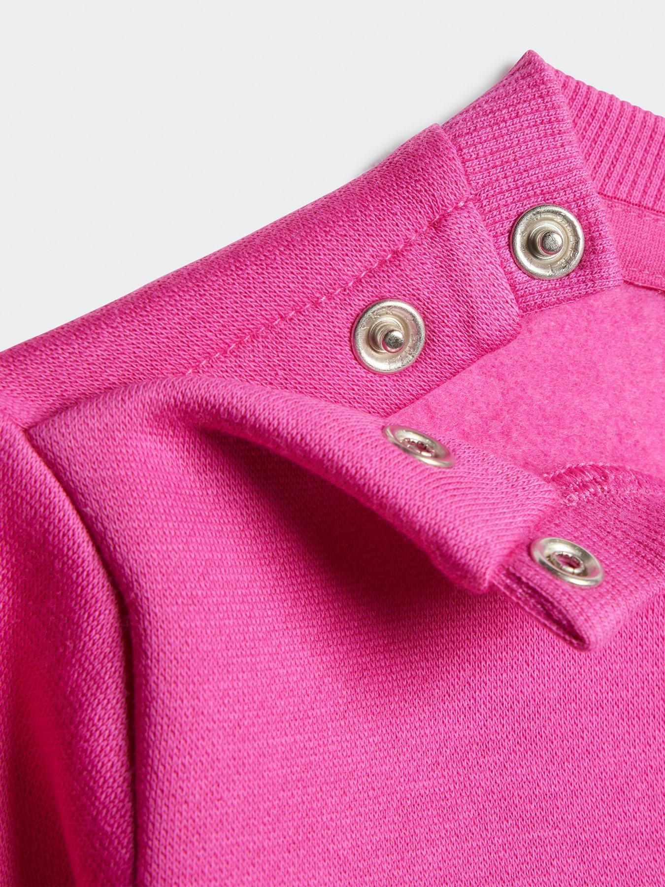  image of adidas-sportswear-infant-unisex-essentials-joggers-kids-pink