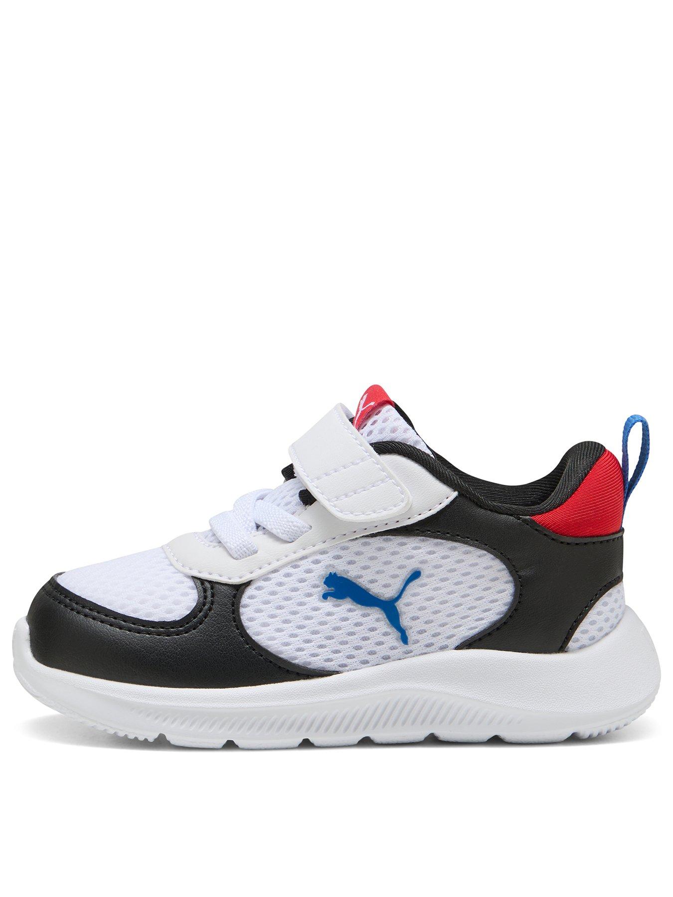 puma-infant-unisex-fun-racer-2-whiteblackred
