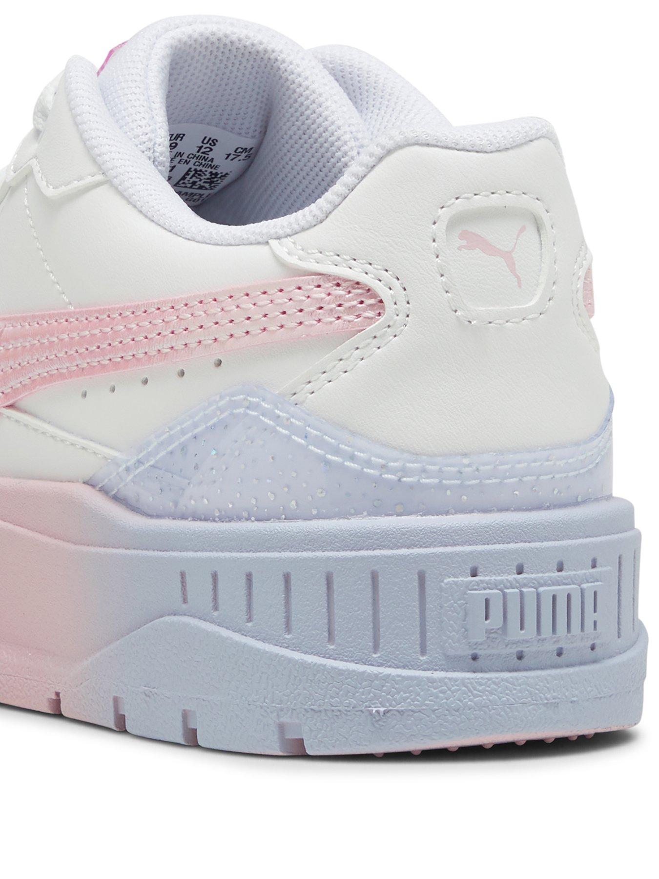 image of puma-kids-girls-karmen-ii-idol-blurry-dreams-white-rose-mauve-cool