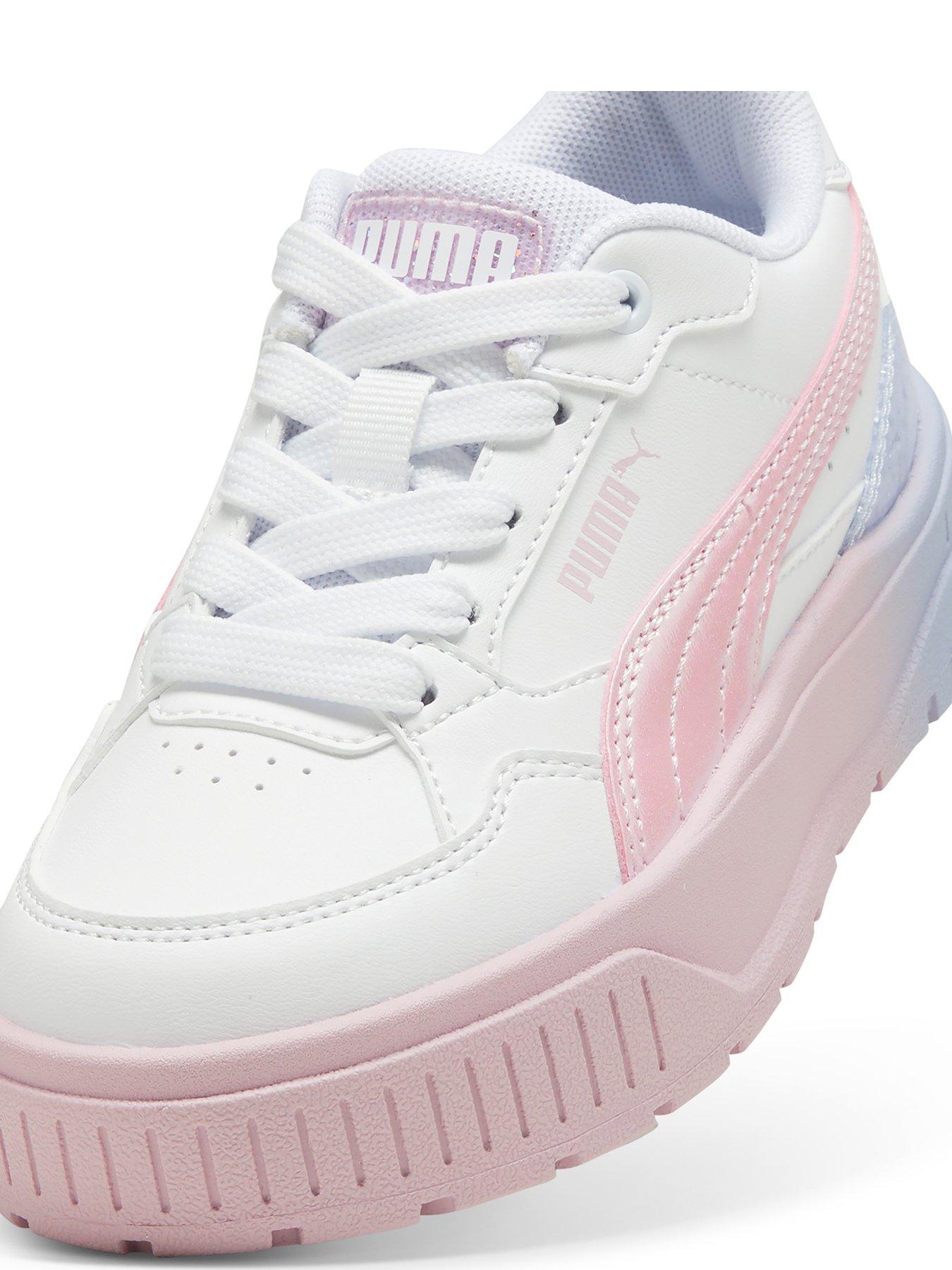  image of puma-kids-girls-karmen-ii-idol-blurry-dreams-white-rose-mauve-cool