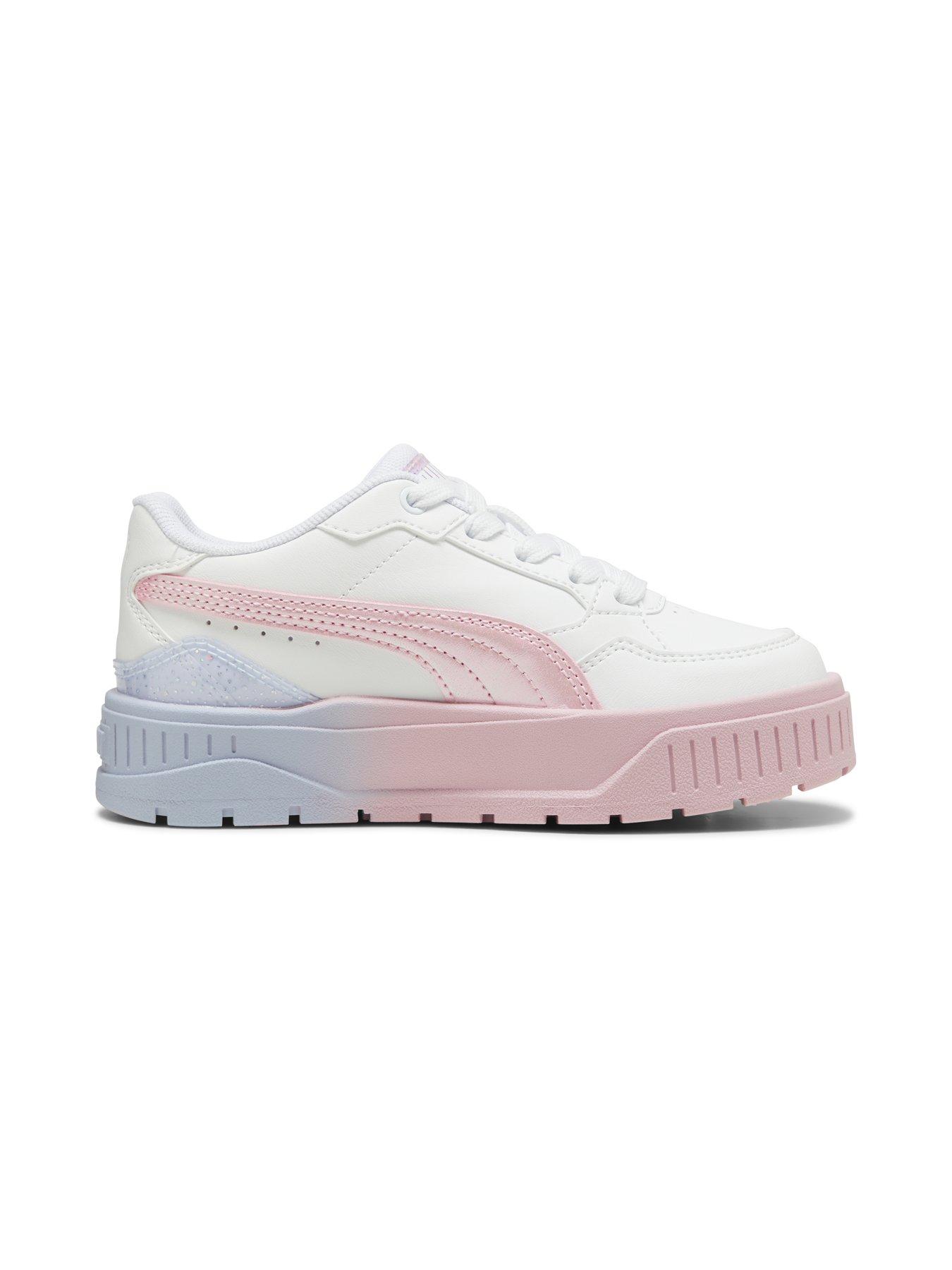  image of puma-kids-girls-karmen-ii-idol-blurry-dreams-white-rose-mauve-cool