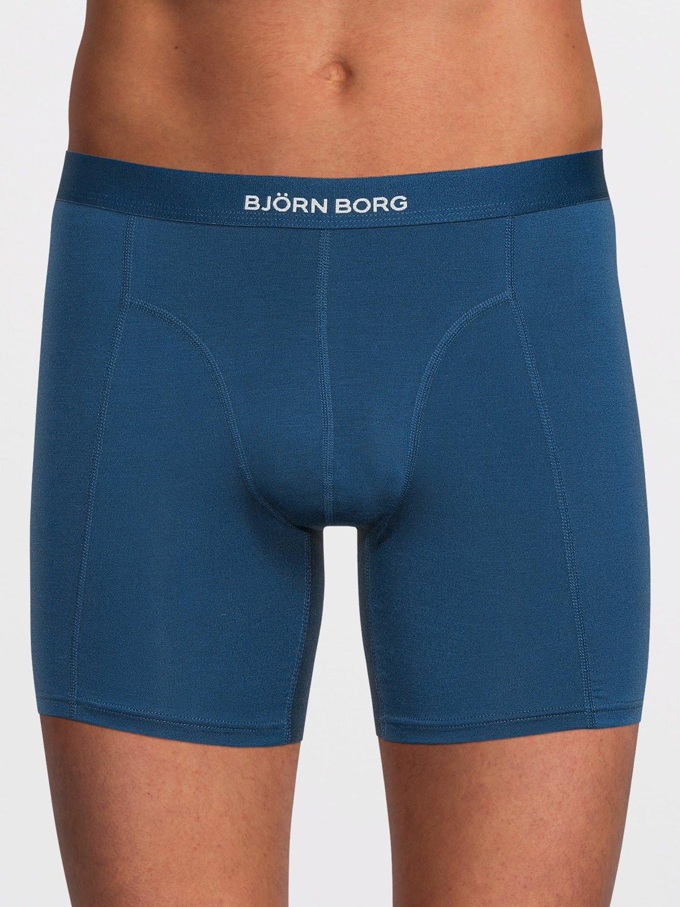 Image 2 of 3 of Bjorn Borg Lyocell Boxer 2 Pack - Black