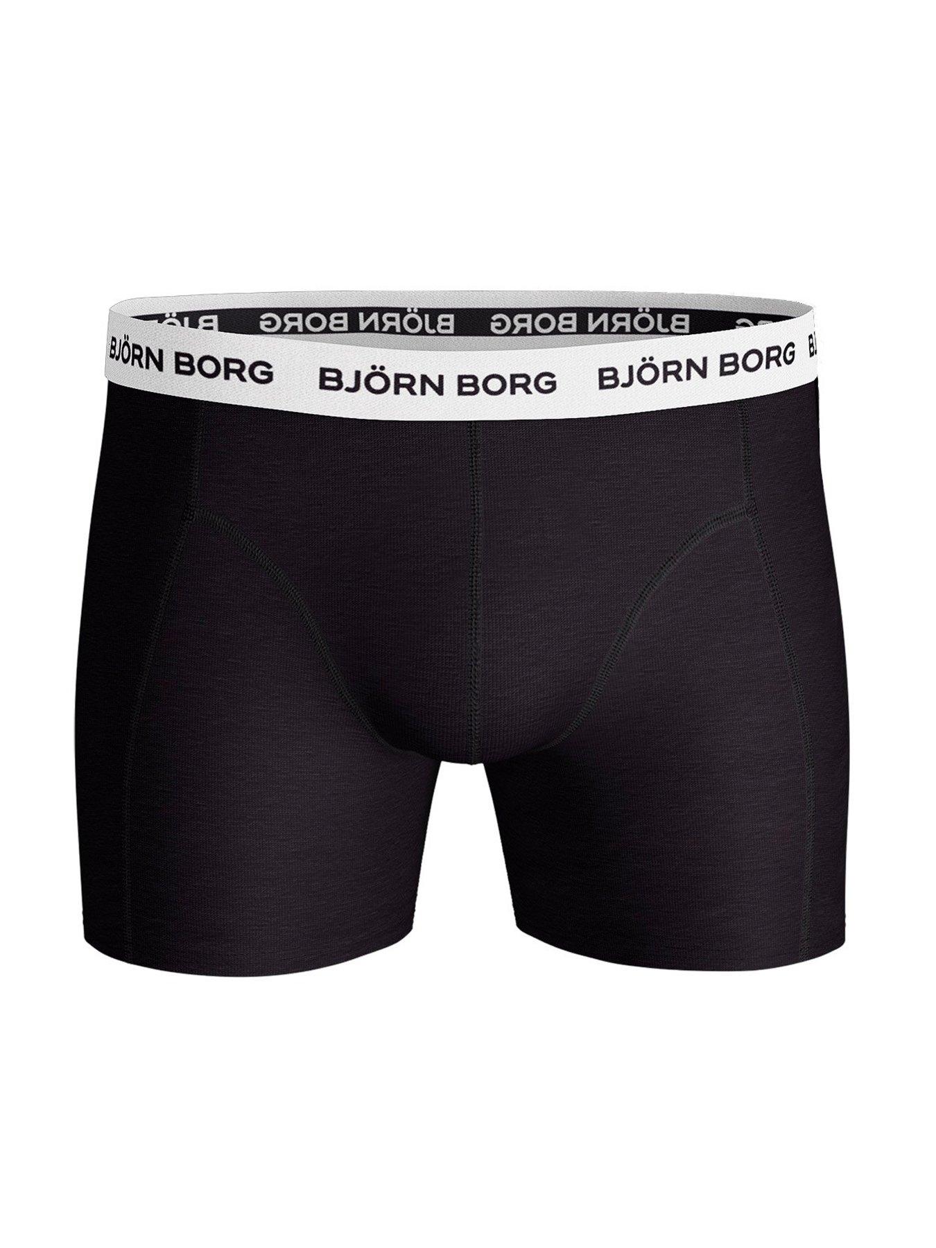  image of bjorn-borg-3-pack-of-cotton-stretch-boxers-black