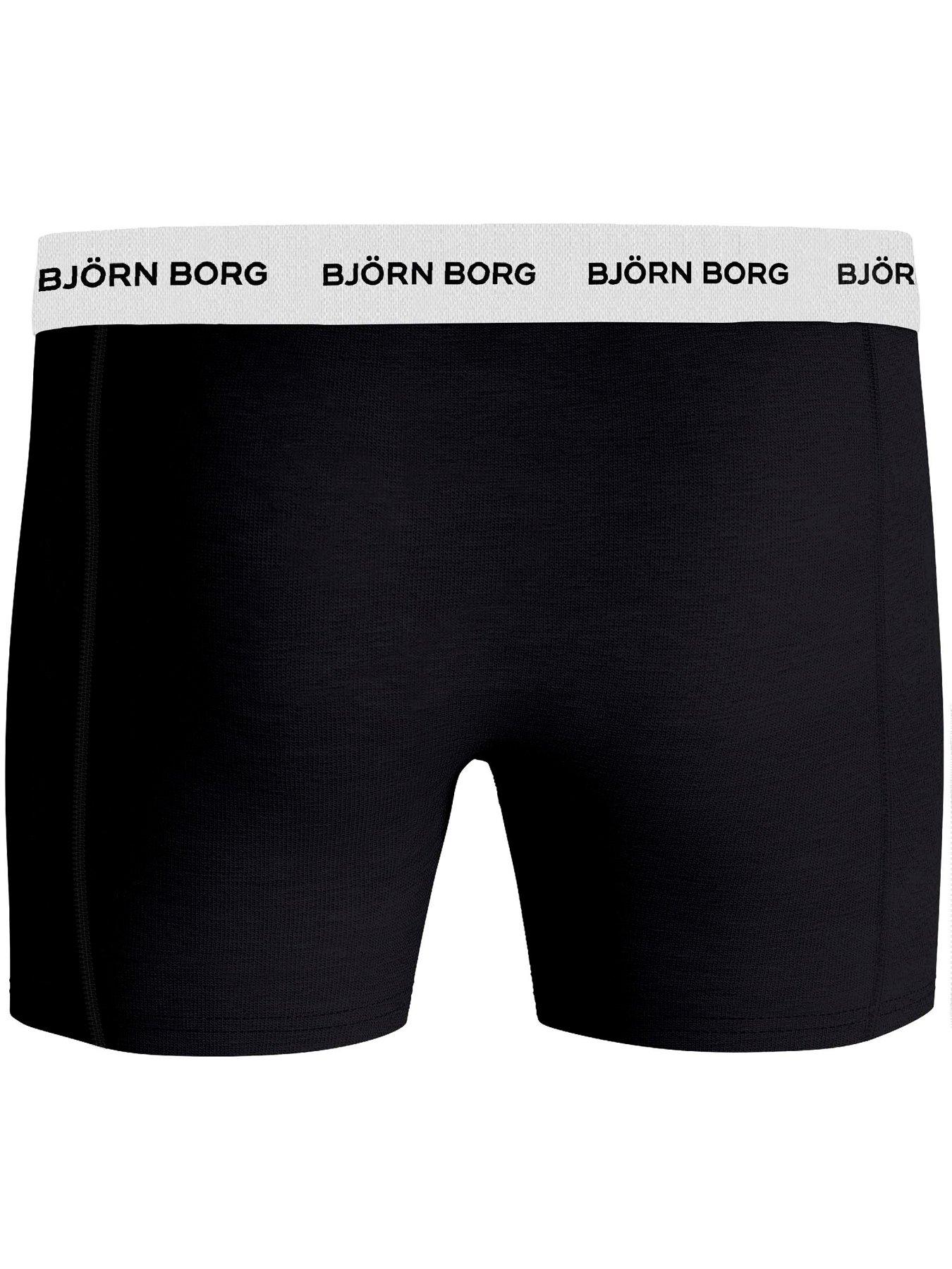  image of bjorn-borg-3-pack-of-cotton-stretch-boxers-black