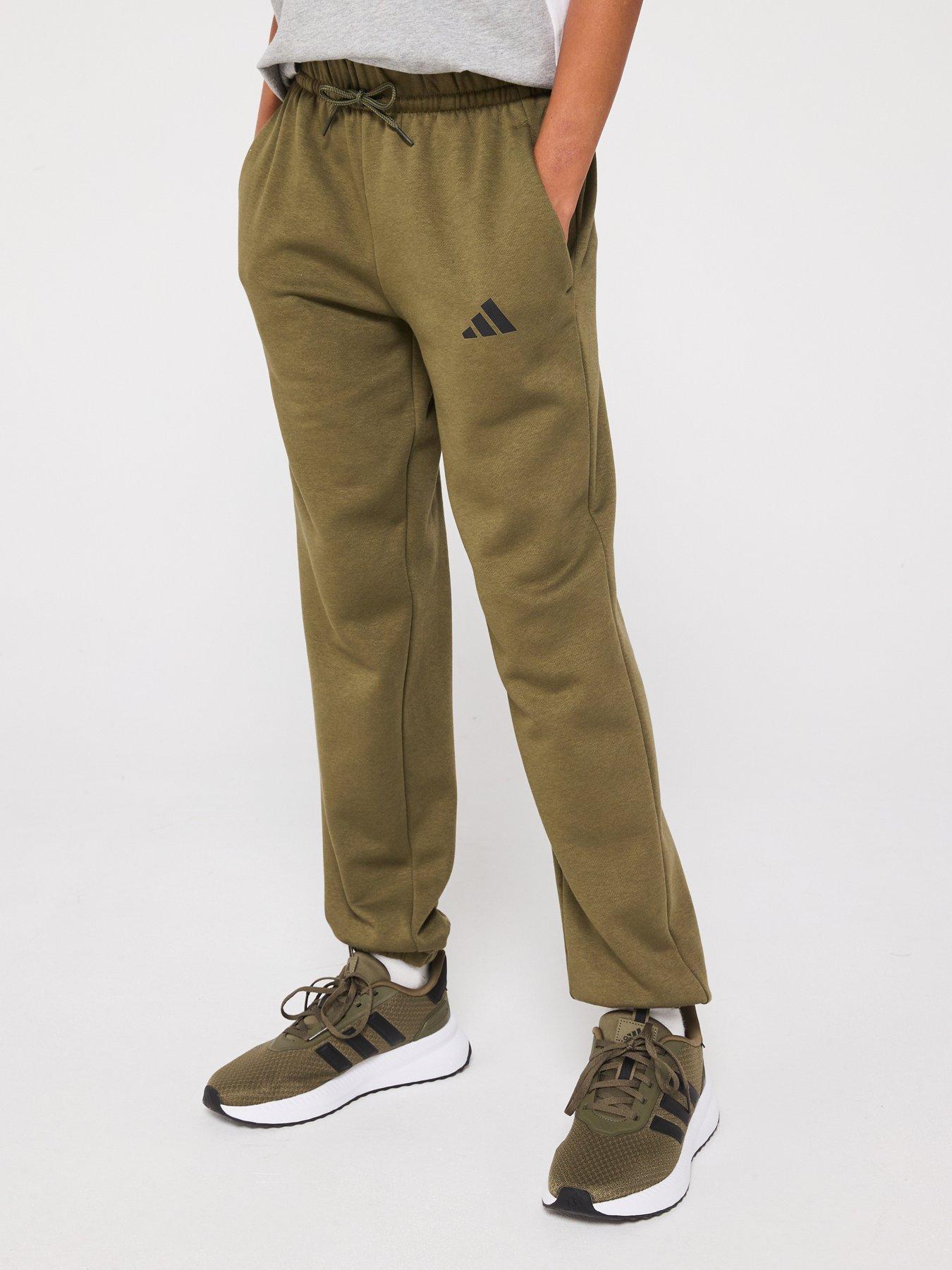 adidas-sportswear-junior-boys-essentials-joggers-green