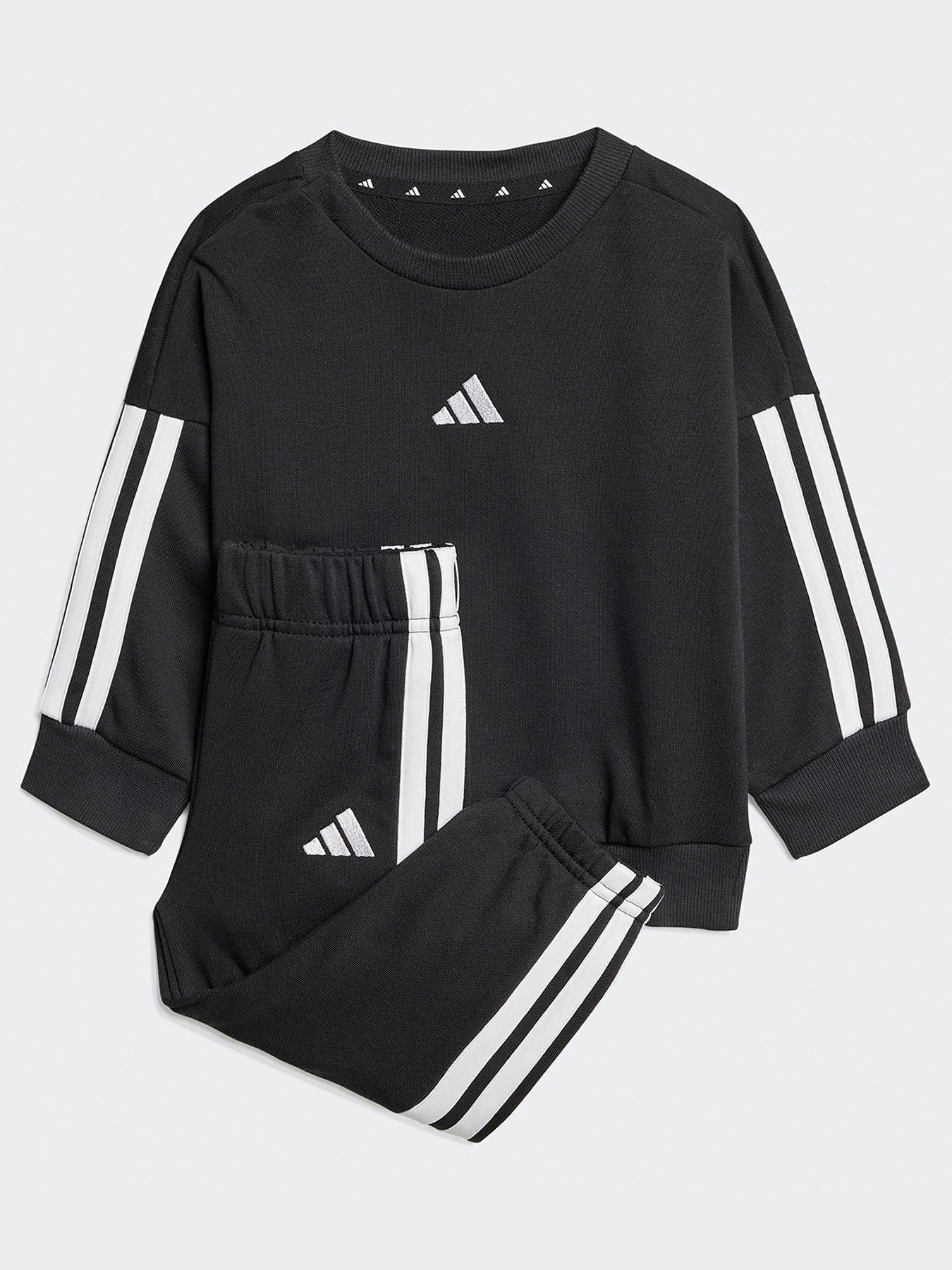 adidas Sportswear Infant Unisex Essentials Tracksuit - Black