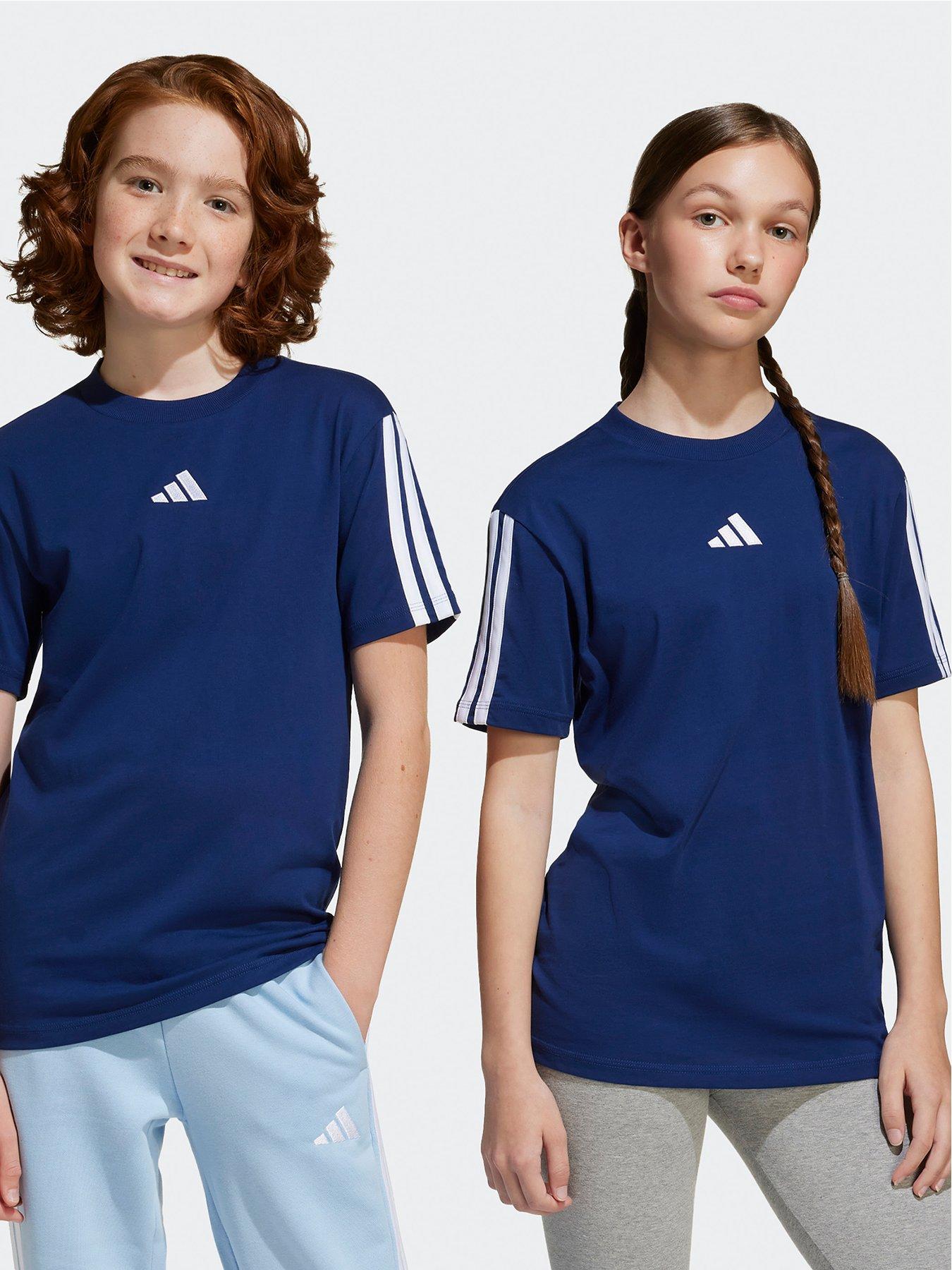 adidas-sportswear-junior-boys-essentials-t-shirt-blue