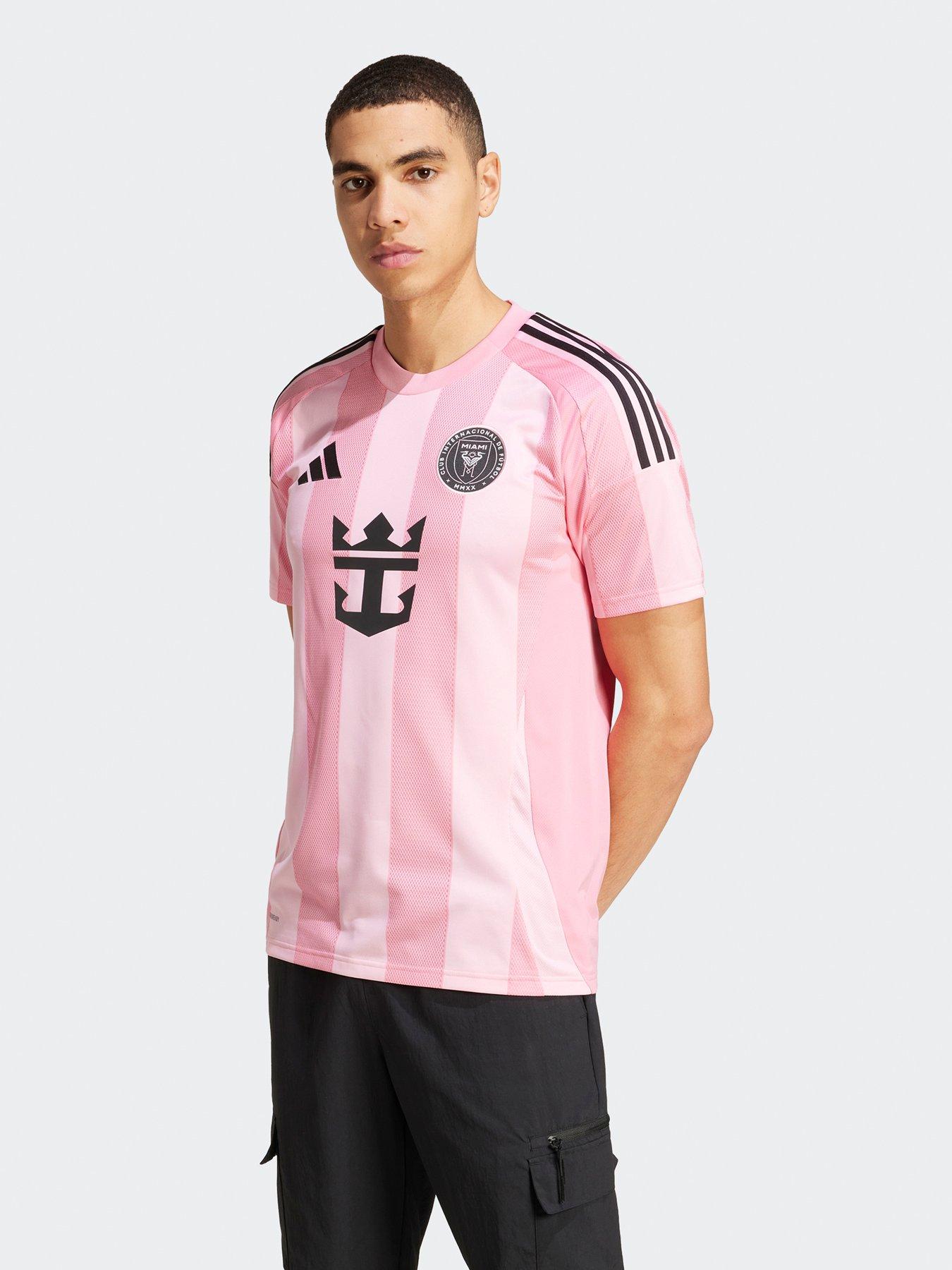 adidas Mens Inter Miami Home Shirt - Pink