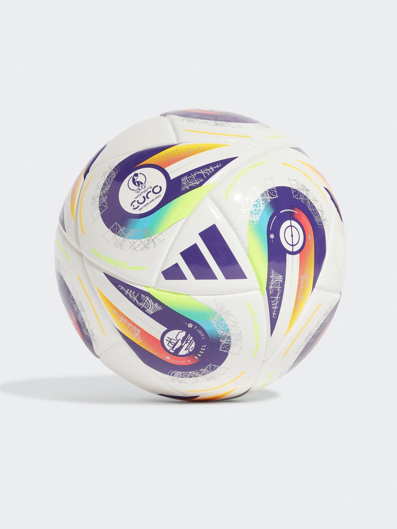 undefined Womens Euro 25 Mini Club Football - White