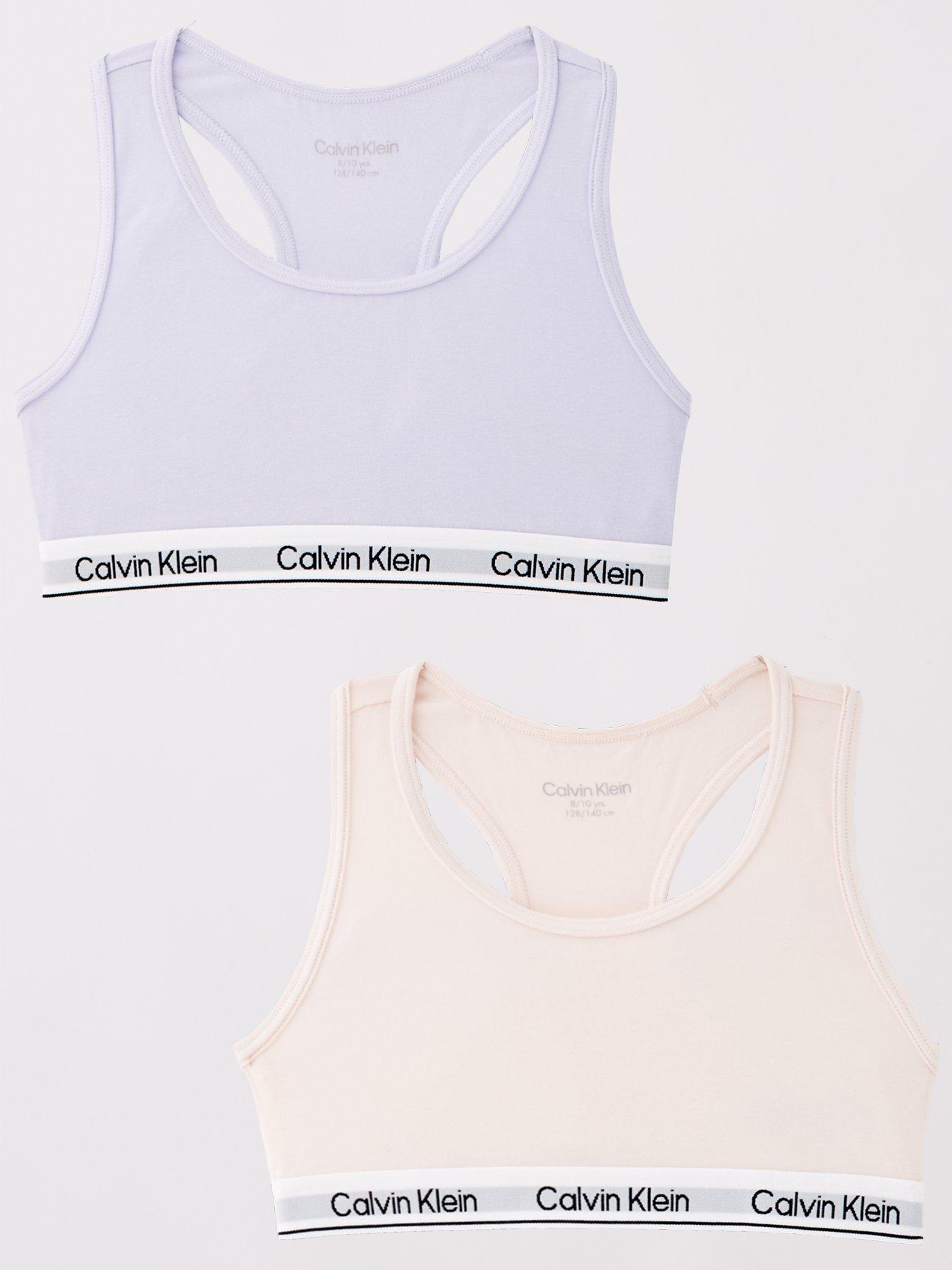 undefined Girls 2 Pack Modern Cotton Bralette - Multi