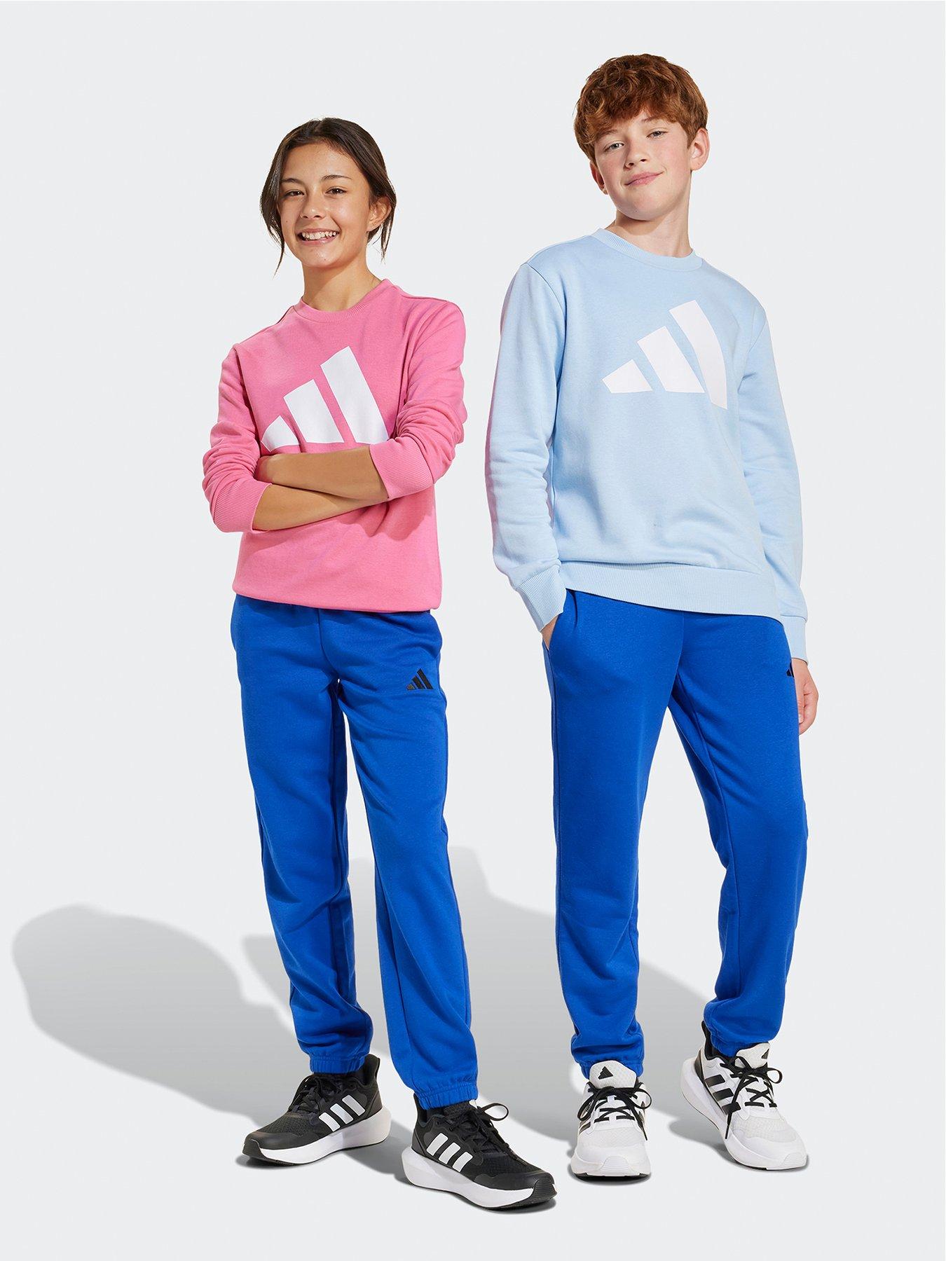 adidas-sportswear-junior-boys-essentials-joggers-blue