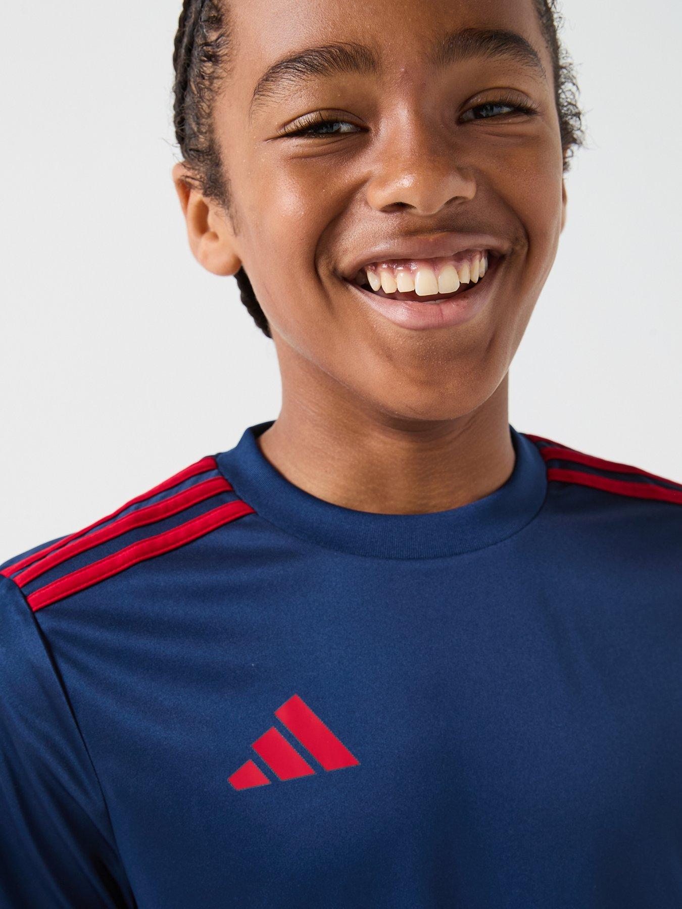 Image 4 of 6 of adidas Junior Squadra 25 T-Shirt - Navy