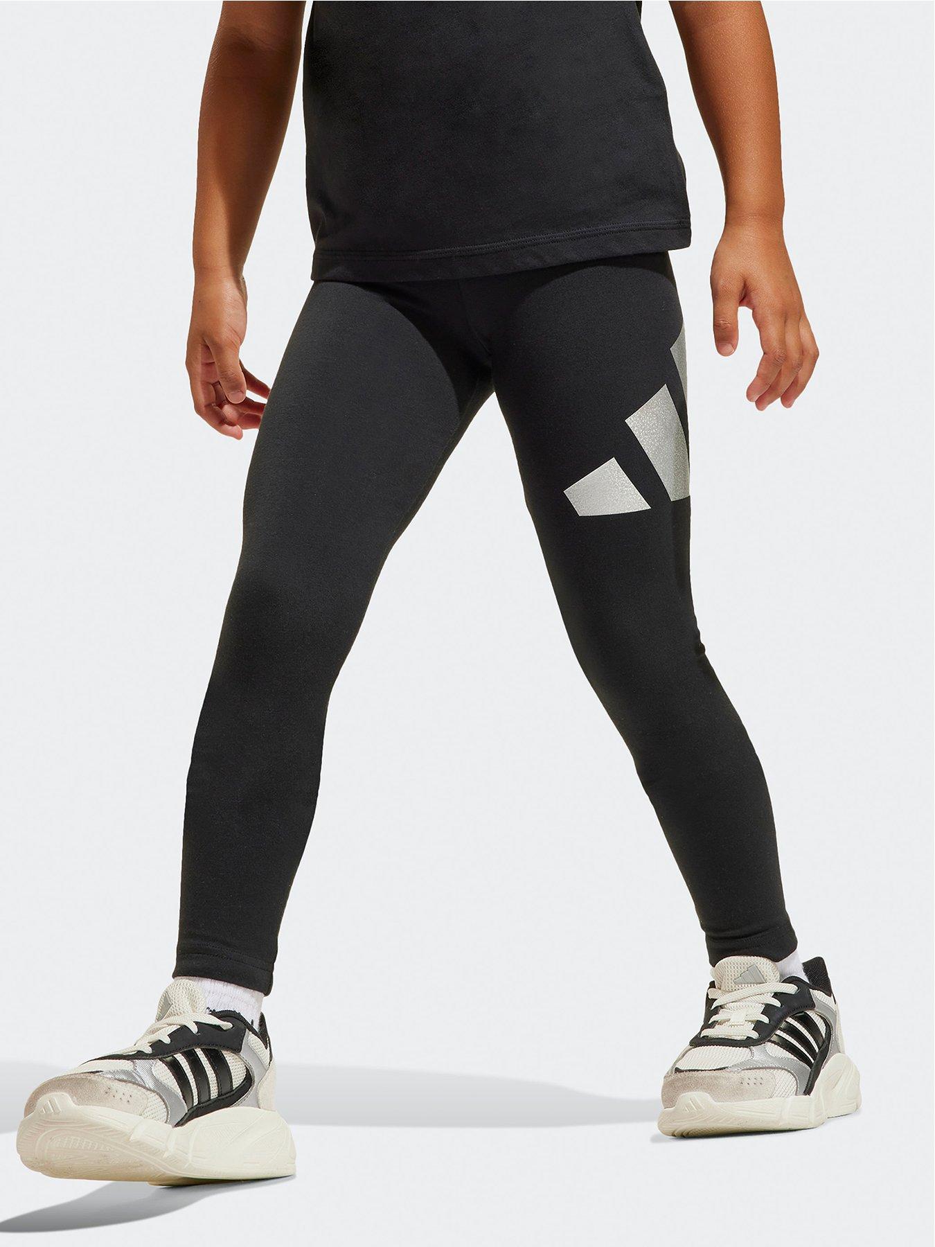  image of adidas-sportswear-kids-girls-seasonal-essentials-glam-cotton-set-black