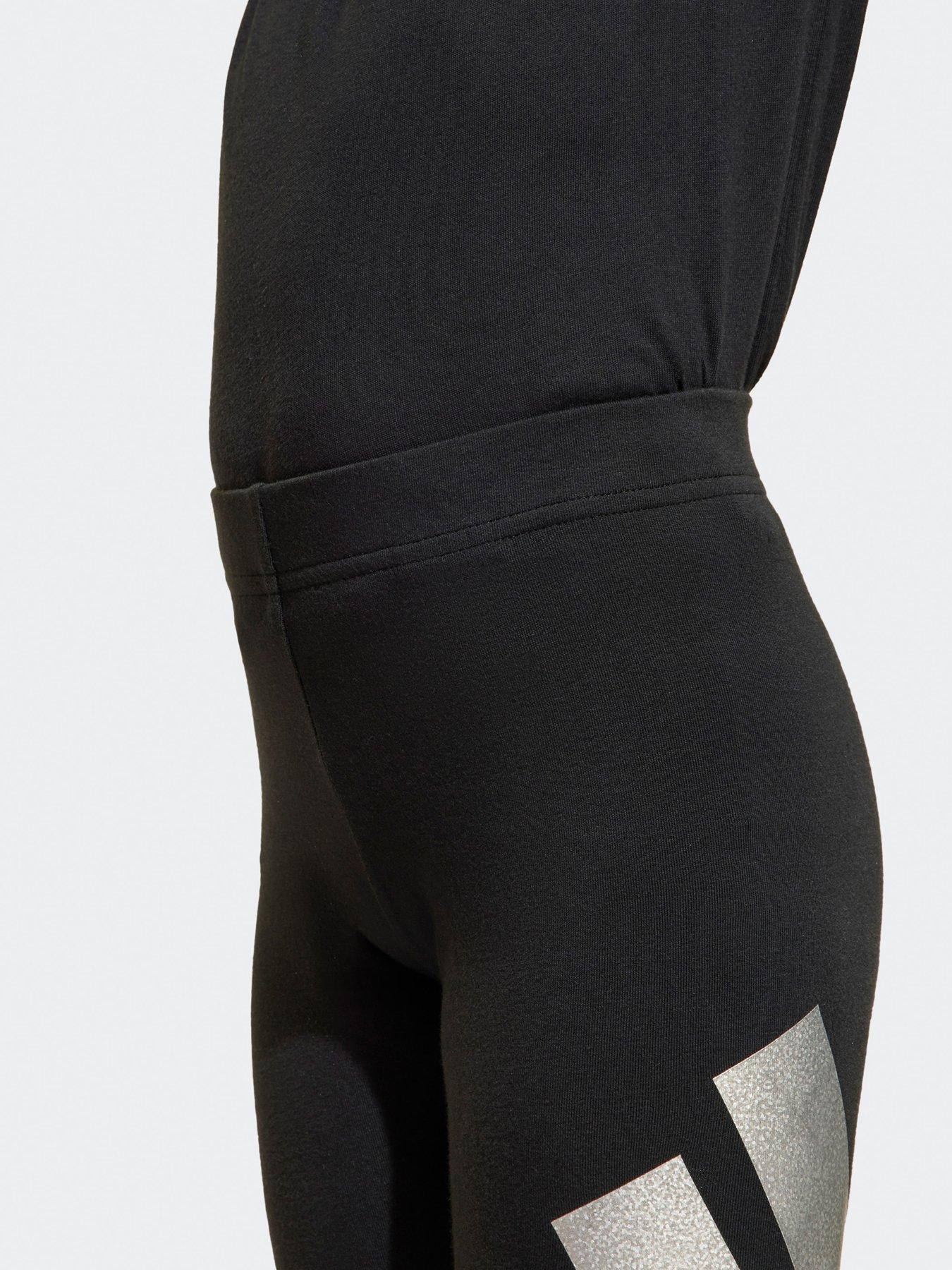  image of adidas-sportswear-kids-girls-seasonal-essentials-glam-cotton-set-black