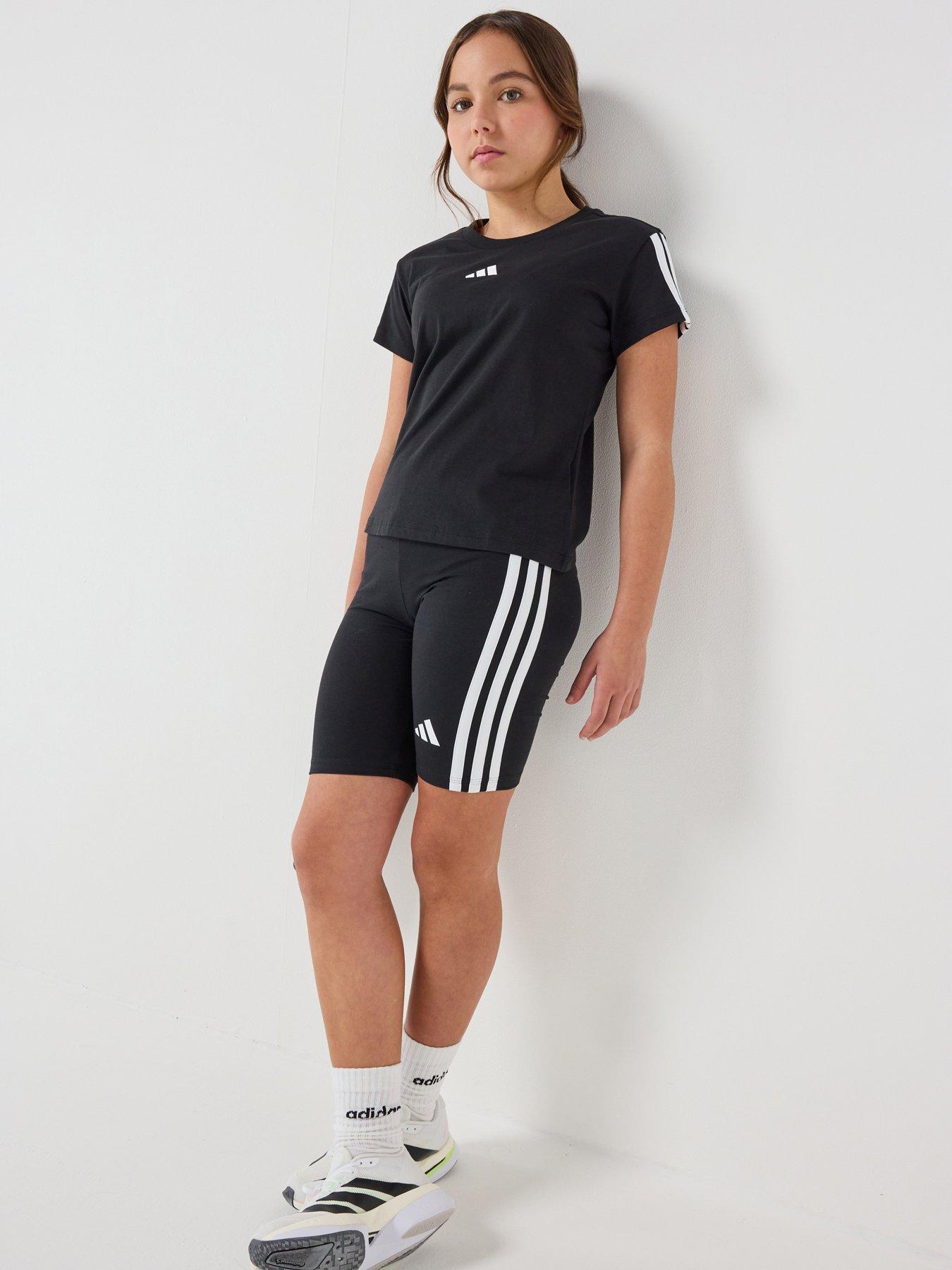 adidas Sportswear Junior Girls Essentials T-Shirt - Black
