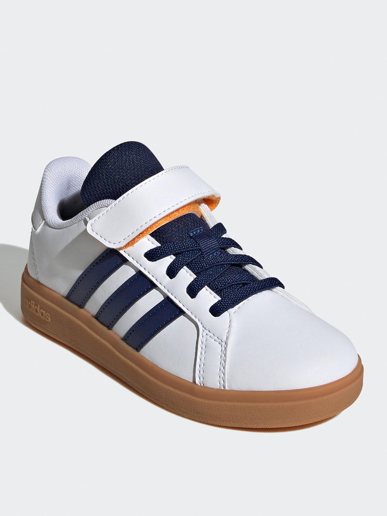  image of adidas-sportswear-kids-unisex-grand-court-20-shoes-kids-white