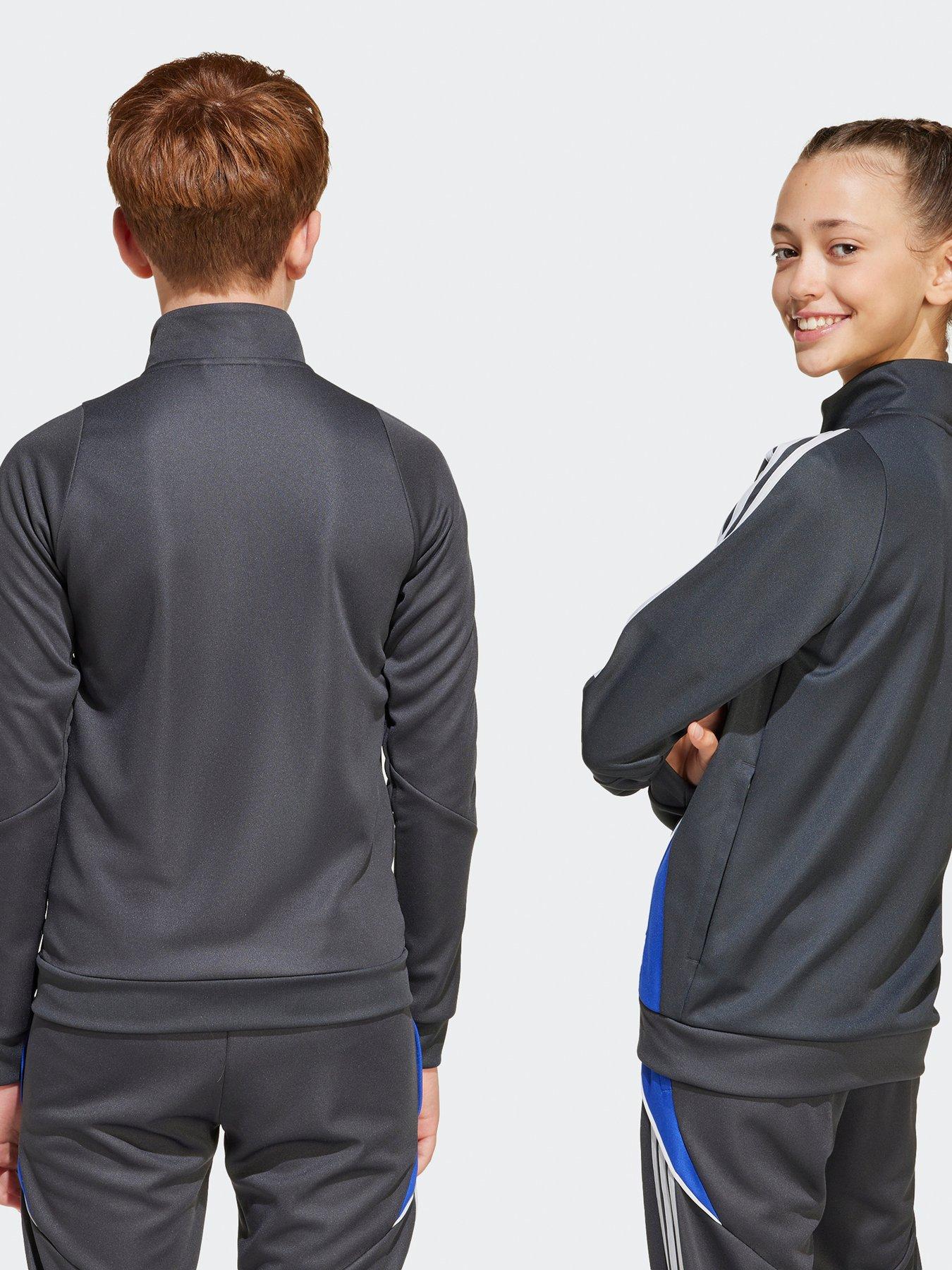  image of adidas-junior-messi-jacket--grey