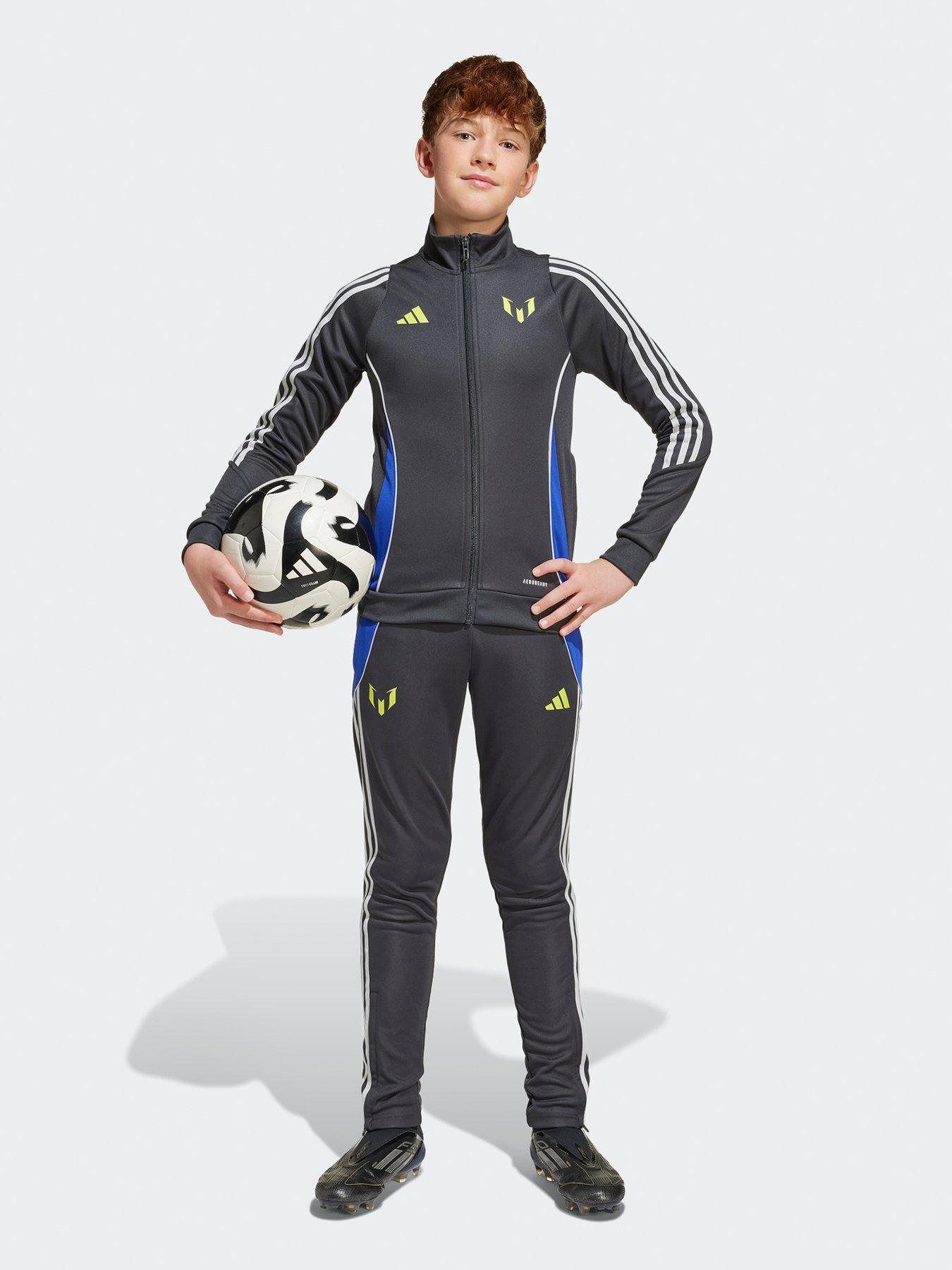  image of adidas-junior-messi-jacket--grey