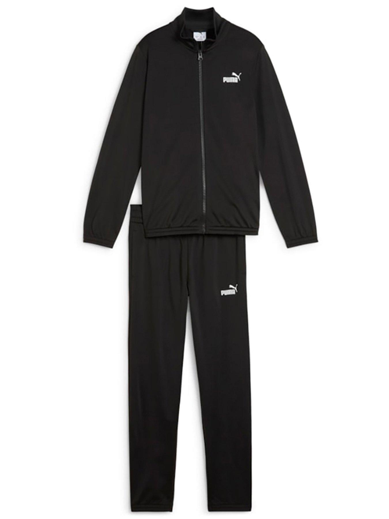  image of puma-junior-boys-tracksuit-black
