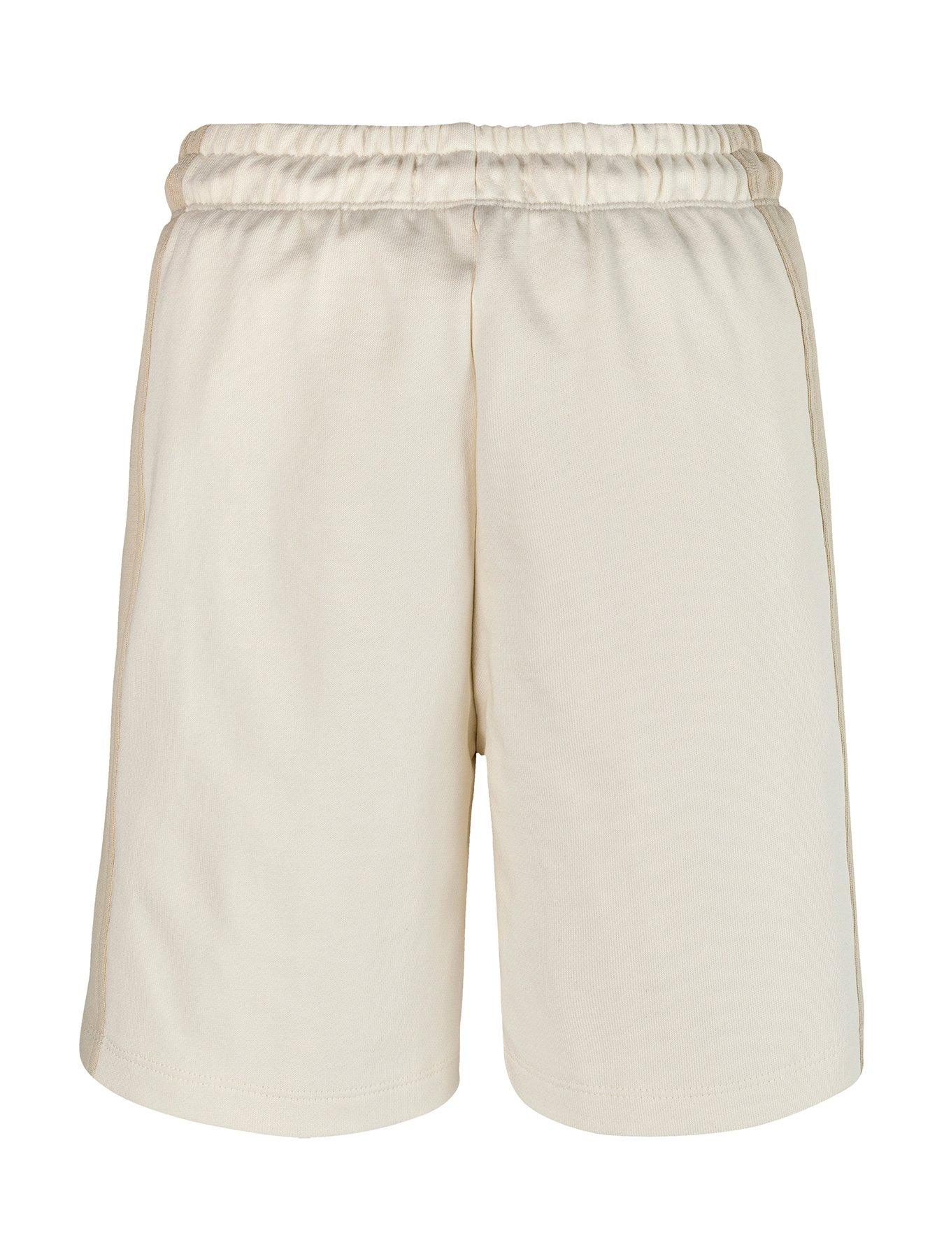  image of calvin-klein-jeans-boys-color-block-relaxed-short-beige