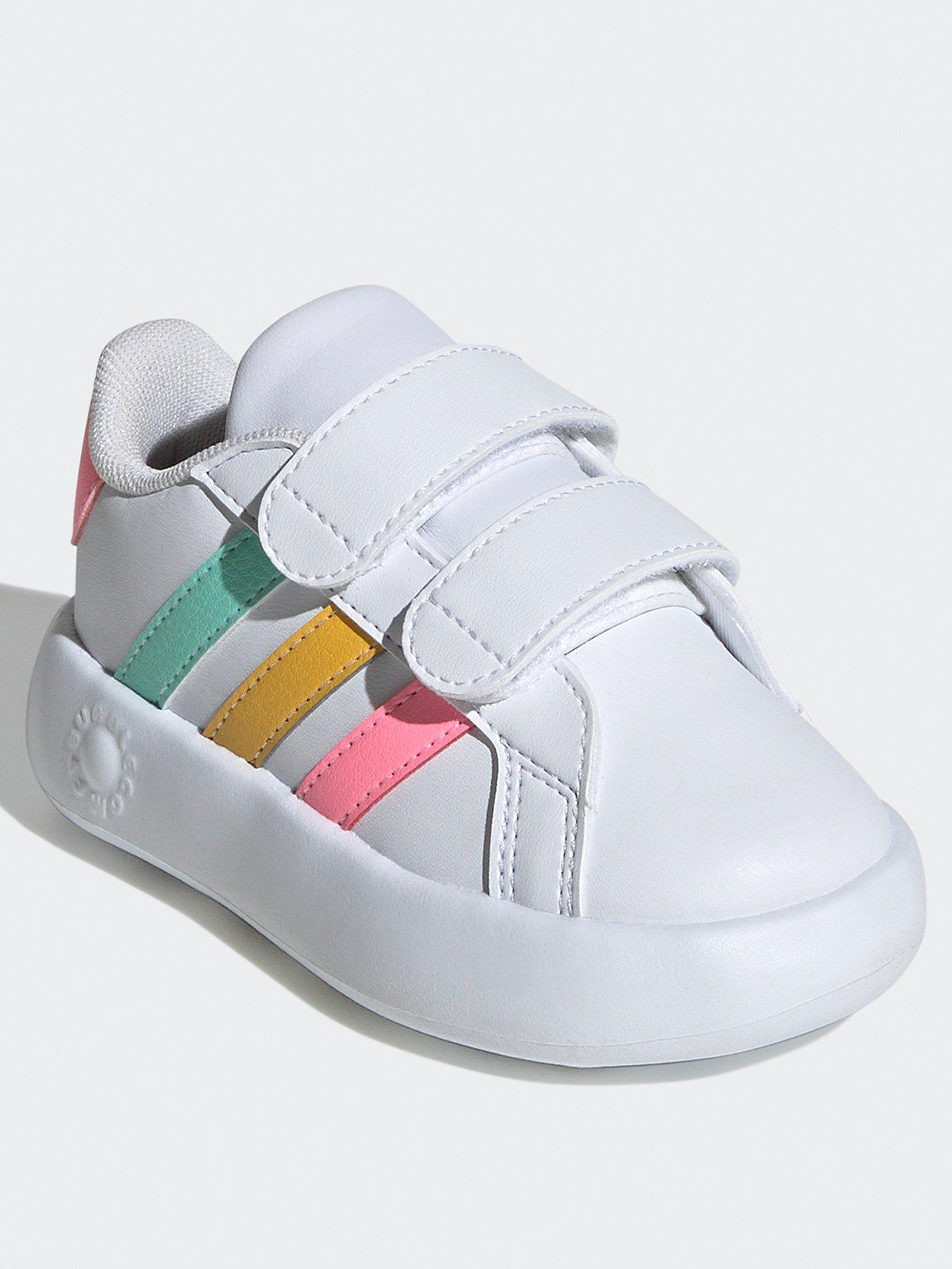  image of adidas-sportswear-infant-unisex-grand-court-20-shoes-kids-white