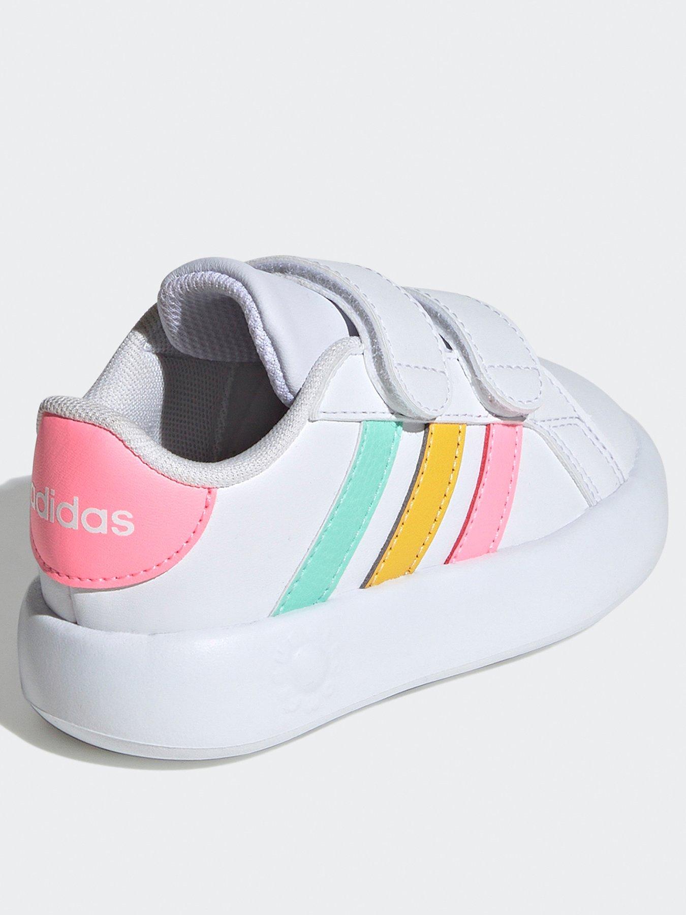  image of adidas-sportswear-infant-unisex-grand-court-20-shoes-kids-white