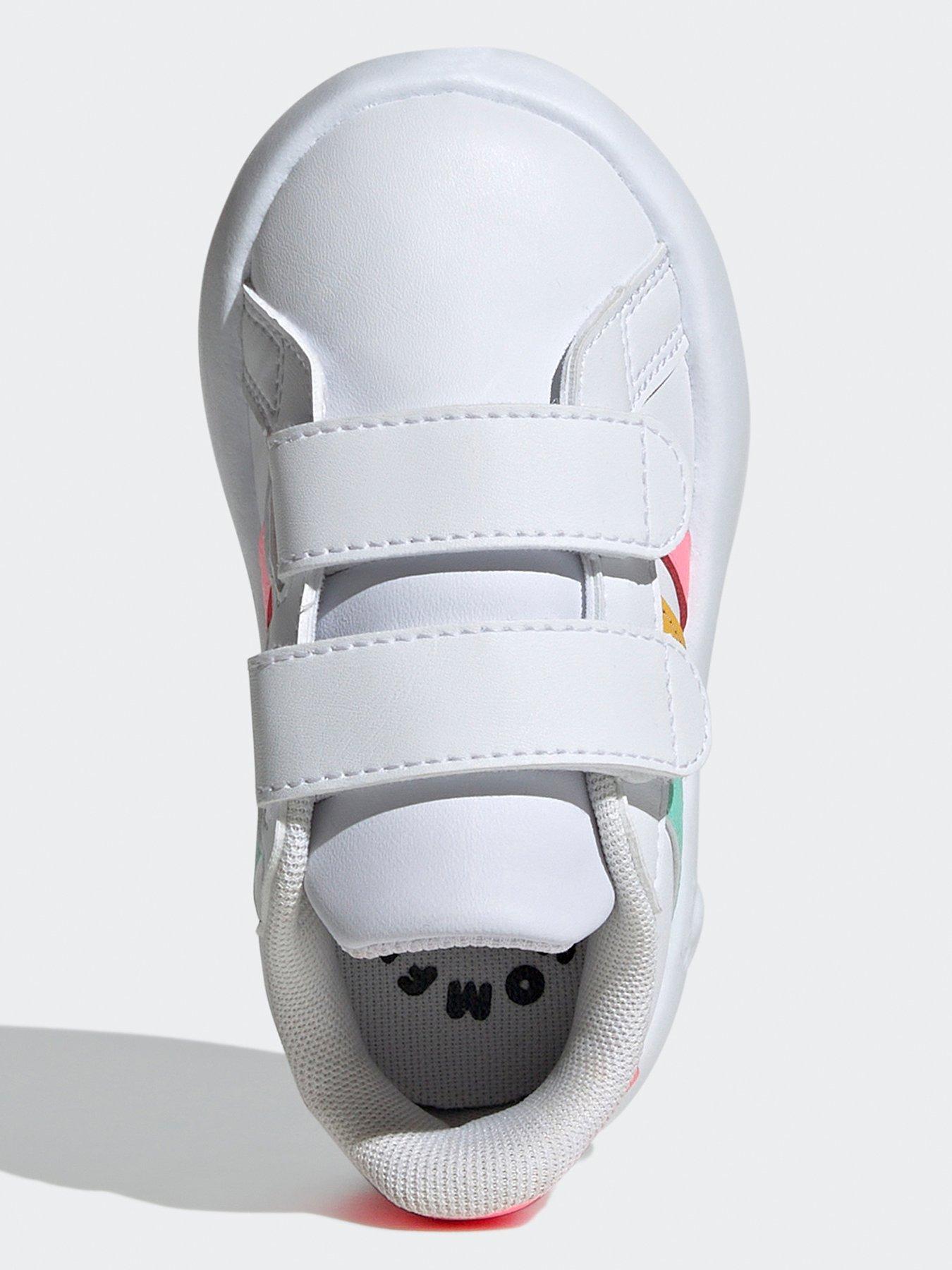  image of adidas-sportswear-infant-unisex-grand-court-20-shoes-kids-white