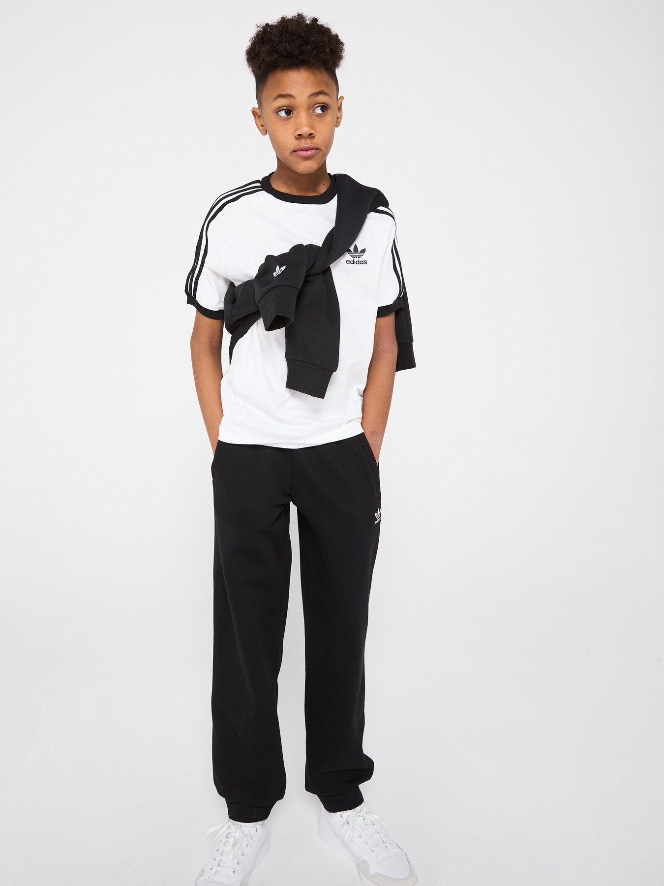  image of adidas-originals-junior-boys-adicolor-3-stripes-t-shirt-white