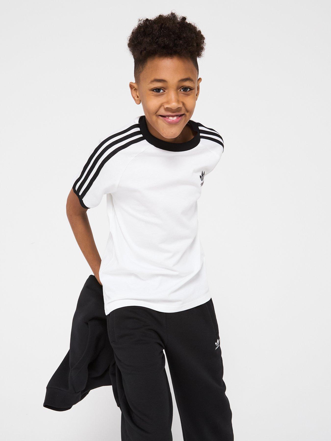  image of adidas-originals-junior-boys-adicolor-3-stripes-t-shirt-white