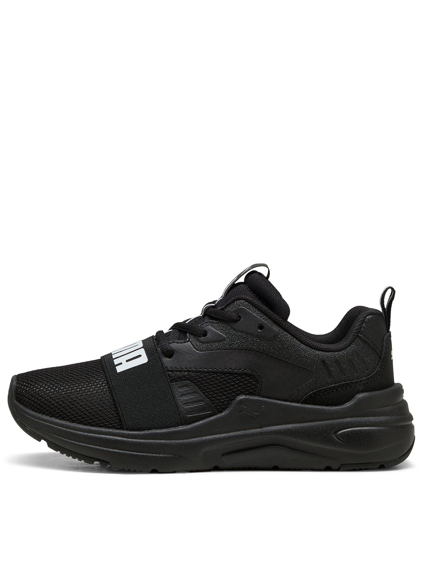 puma-junior-unisex-softride-wired-2-trainers-black