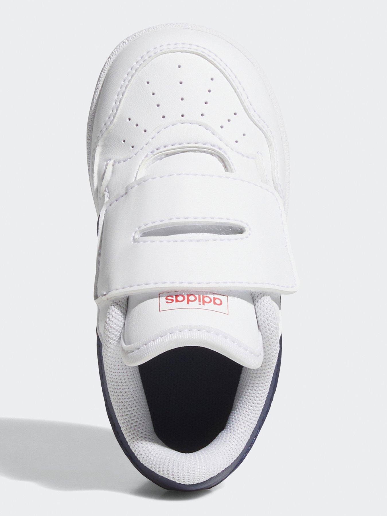  image of adidas-sportswear-infant-unisex-hoops-40-shoes-kids-white