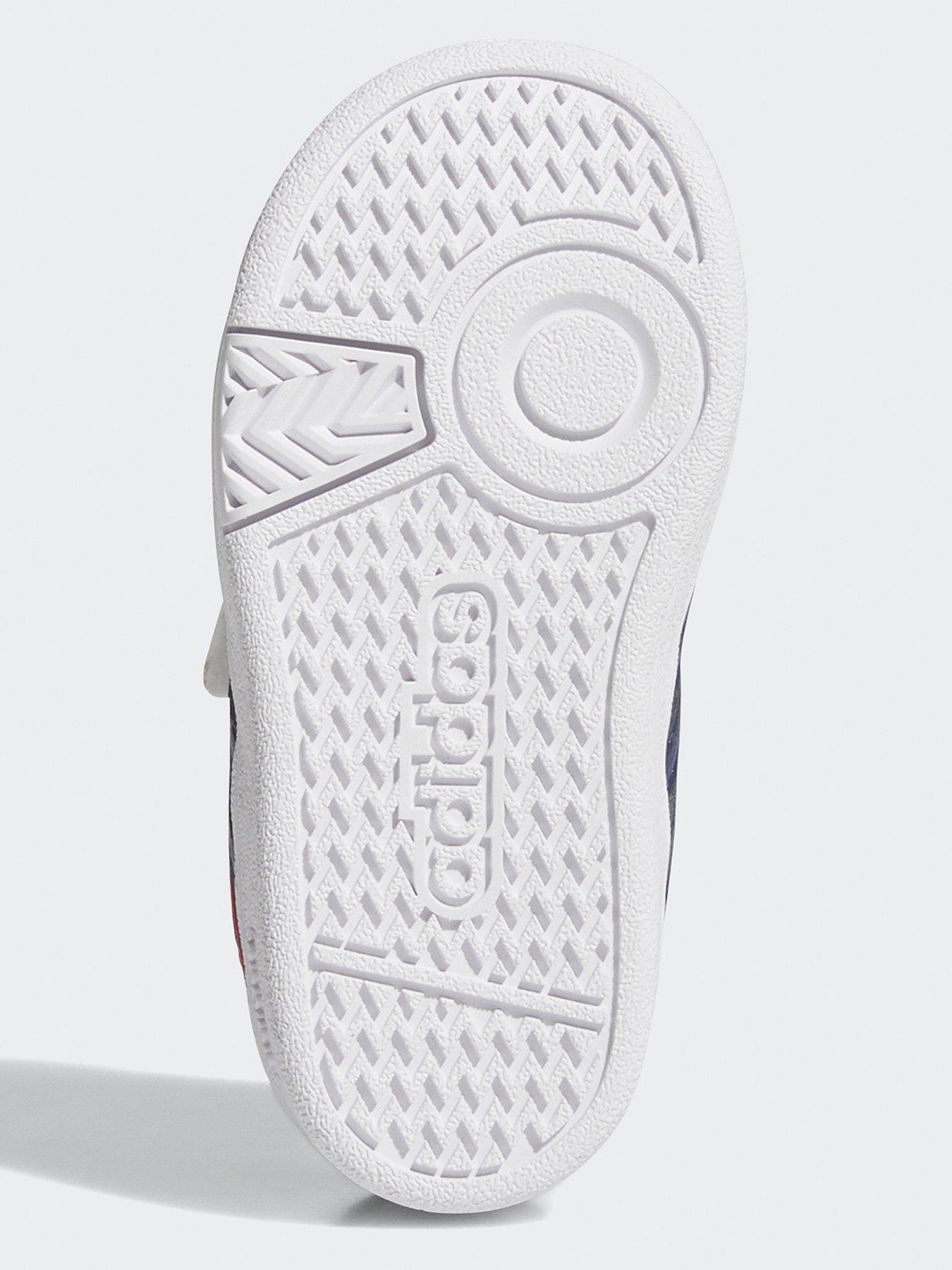  image of adidas-sportswear-infant-unisex-hoops-40-shoes-kids-white